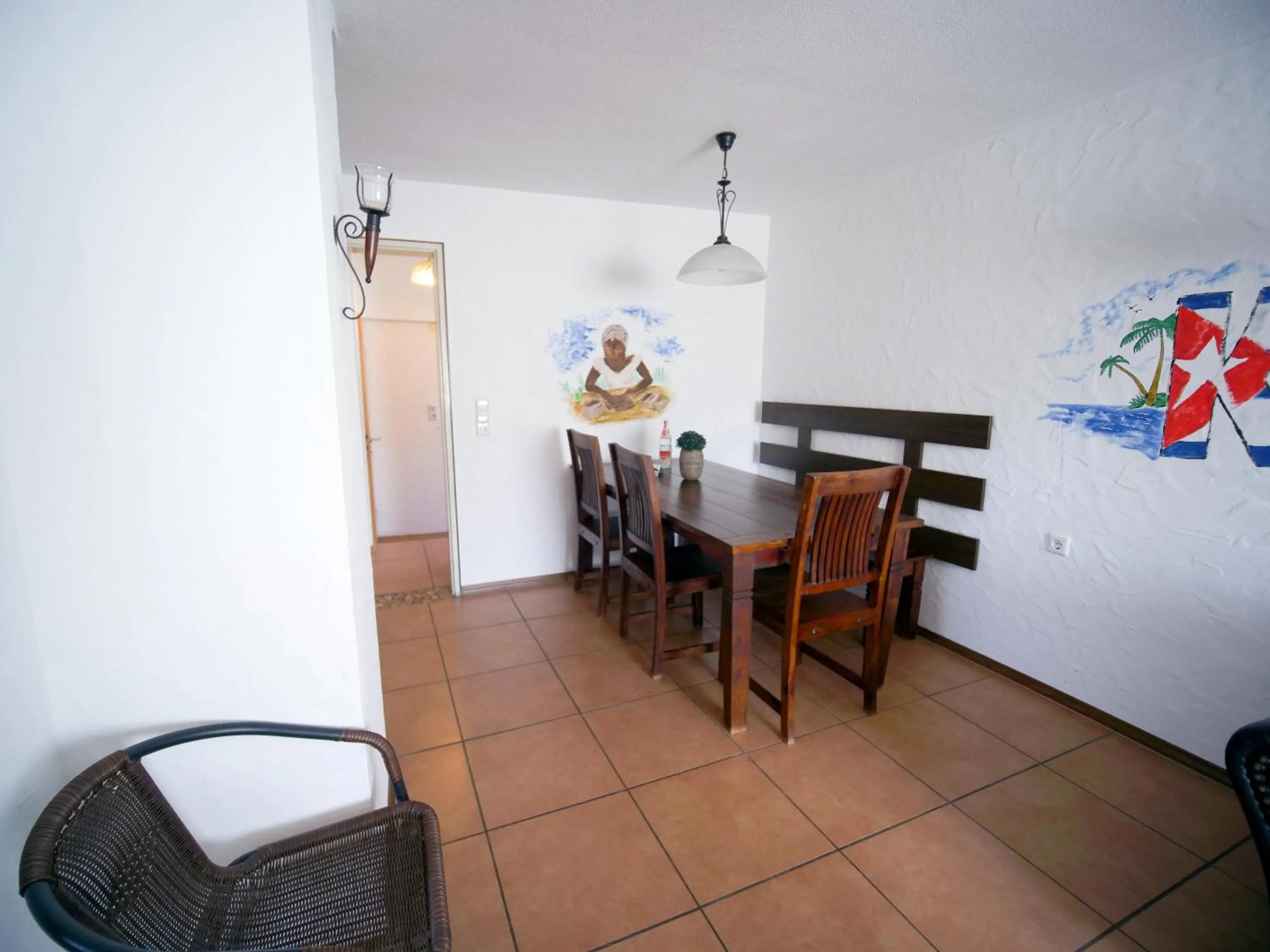 Seating area in Gästehaus Parkblick