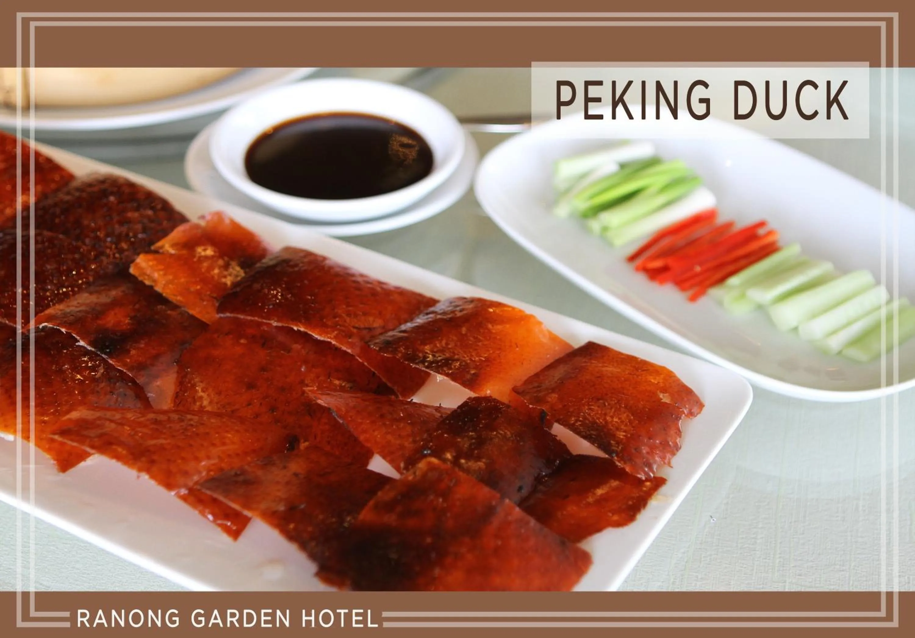 Food and drinks in Ranong Garden Hotel