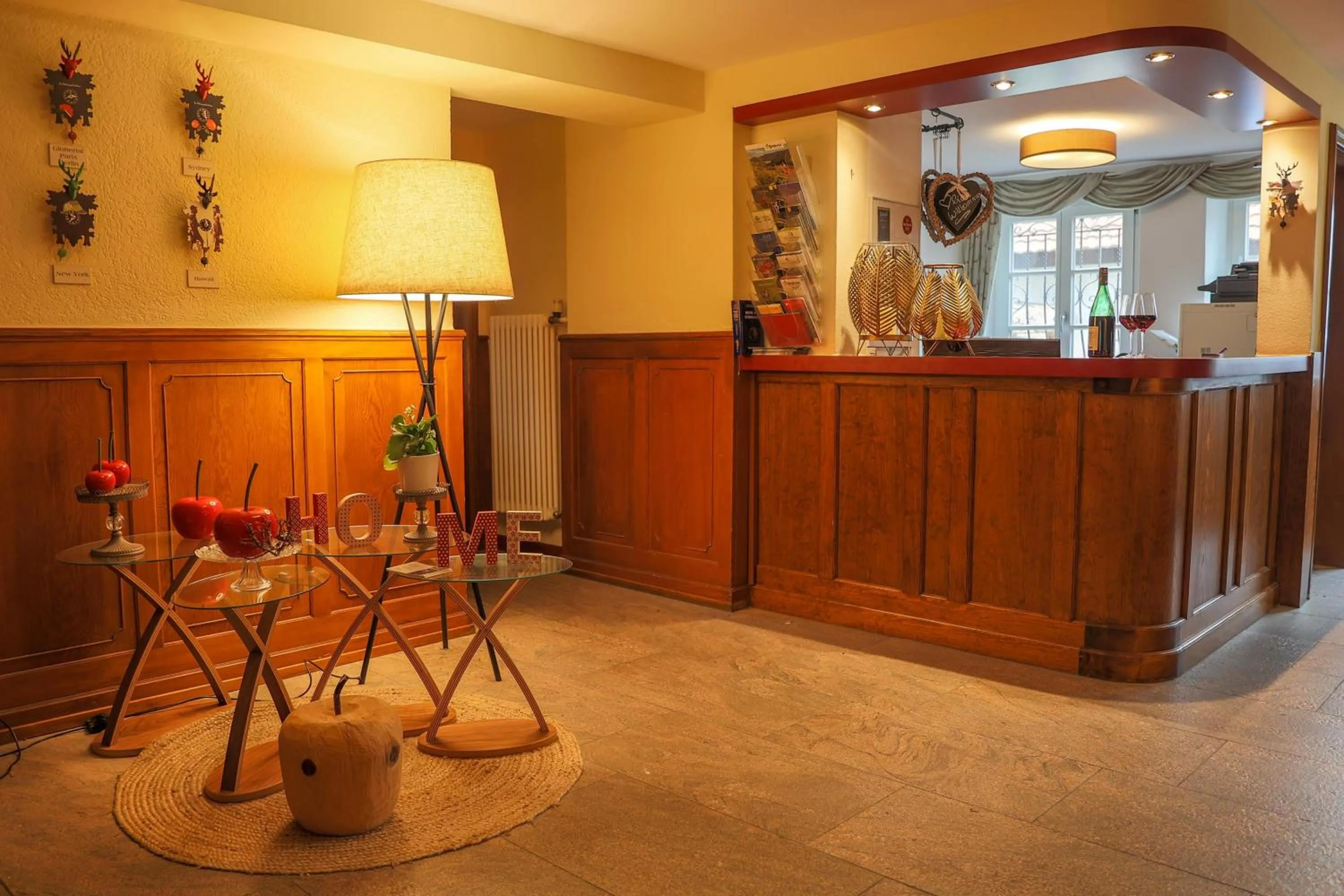 Lobby or reception in Hotel-Gasthaus Goldener Engel