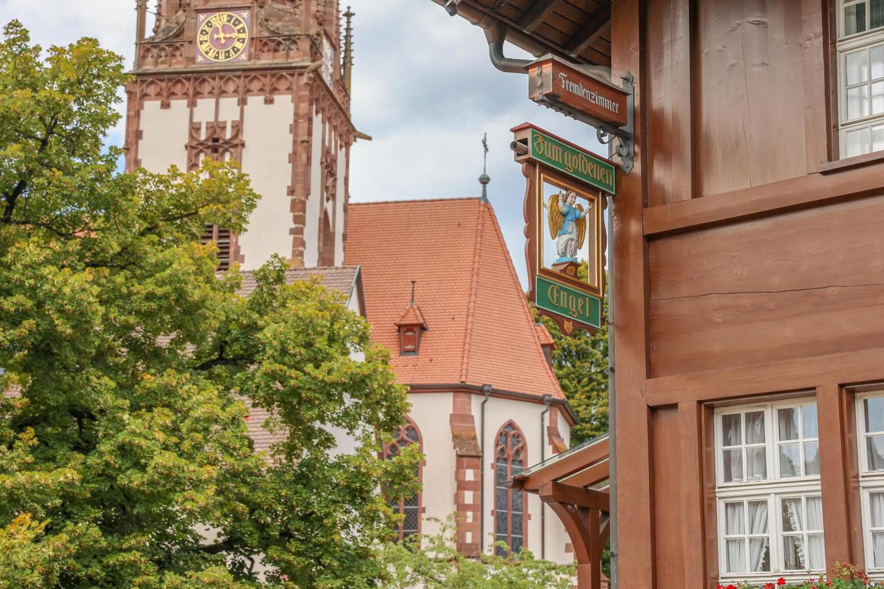 Property building in Hotel-Gasthaus Goldener Engel