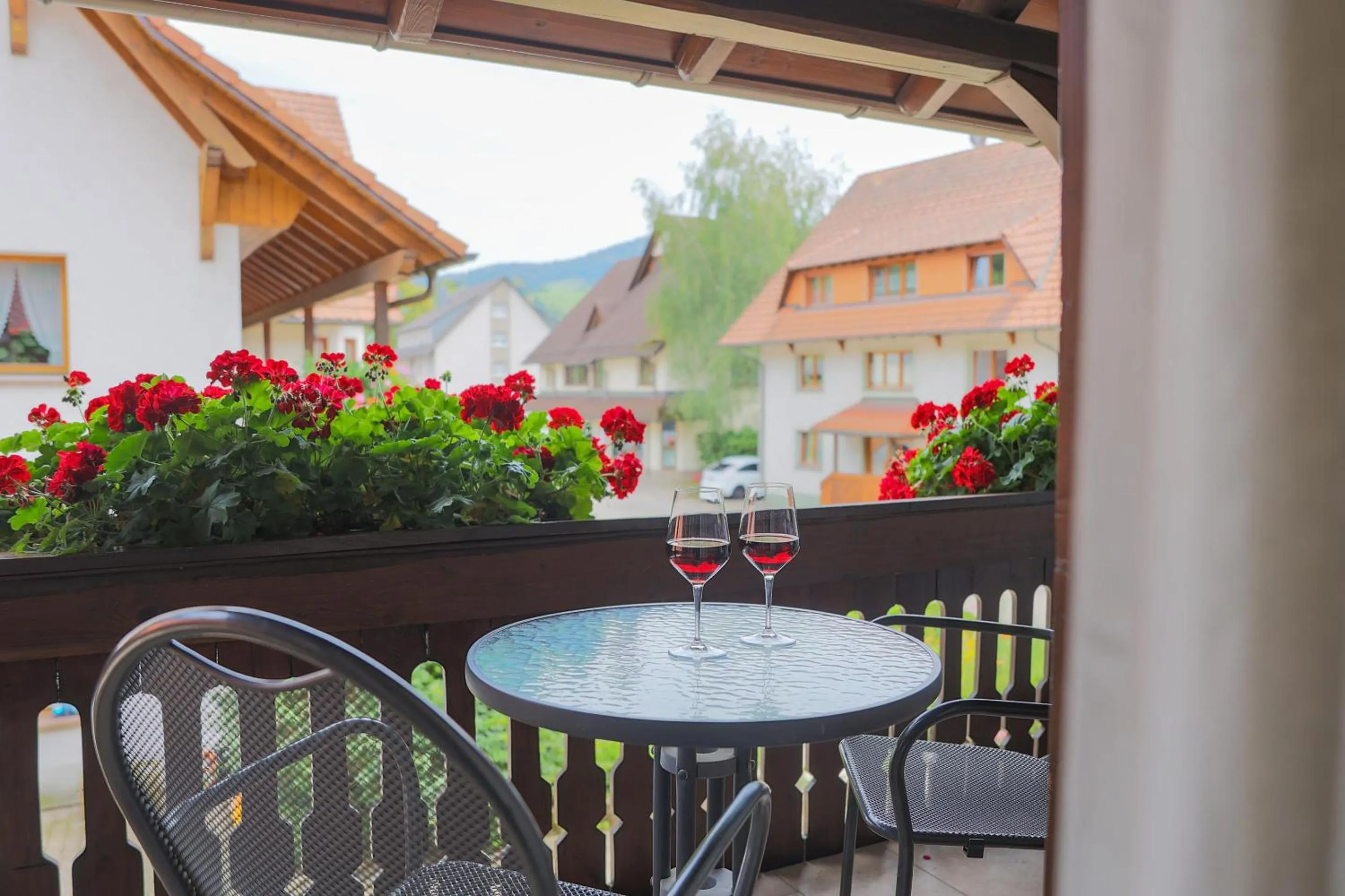 Balcony/Terrace in Hotel-Gasthaus Goldener Engel