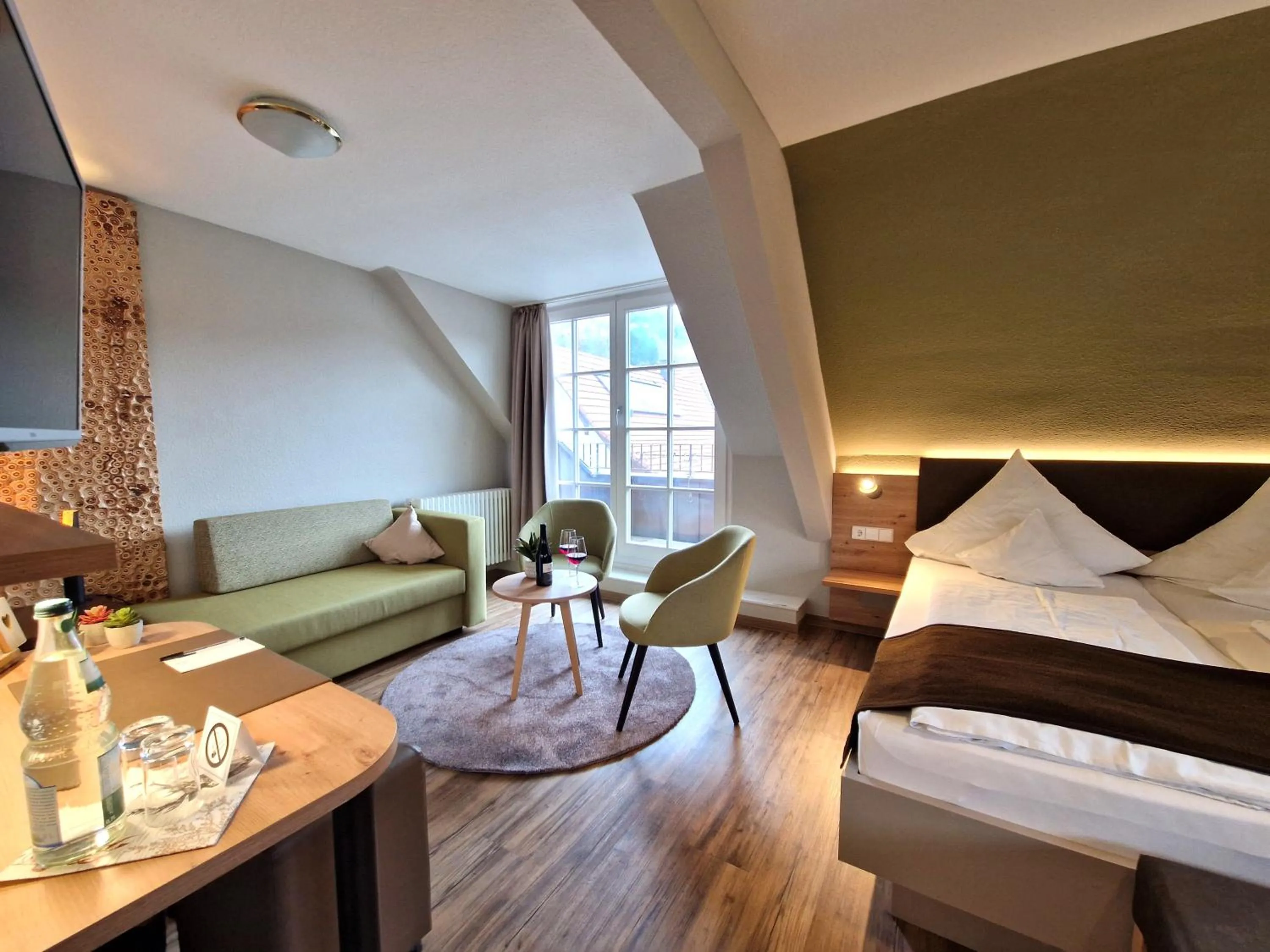 Bed in Hotel-Gasthaus Goldener Engel