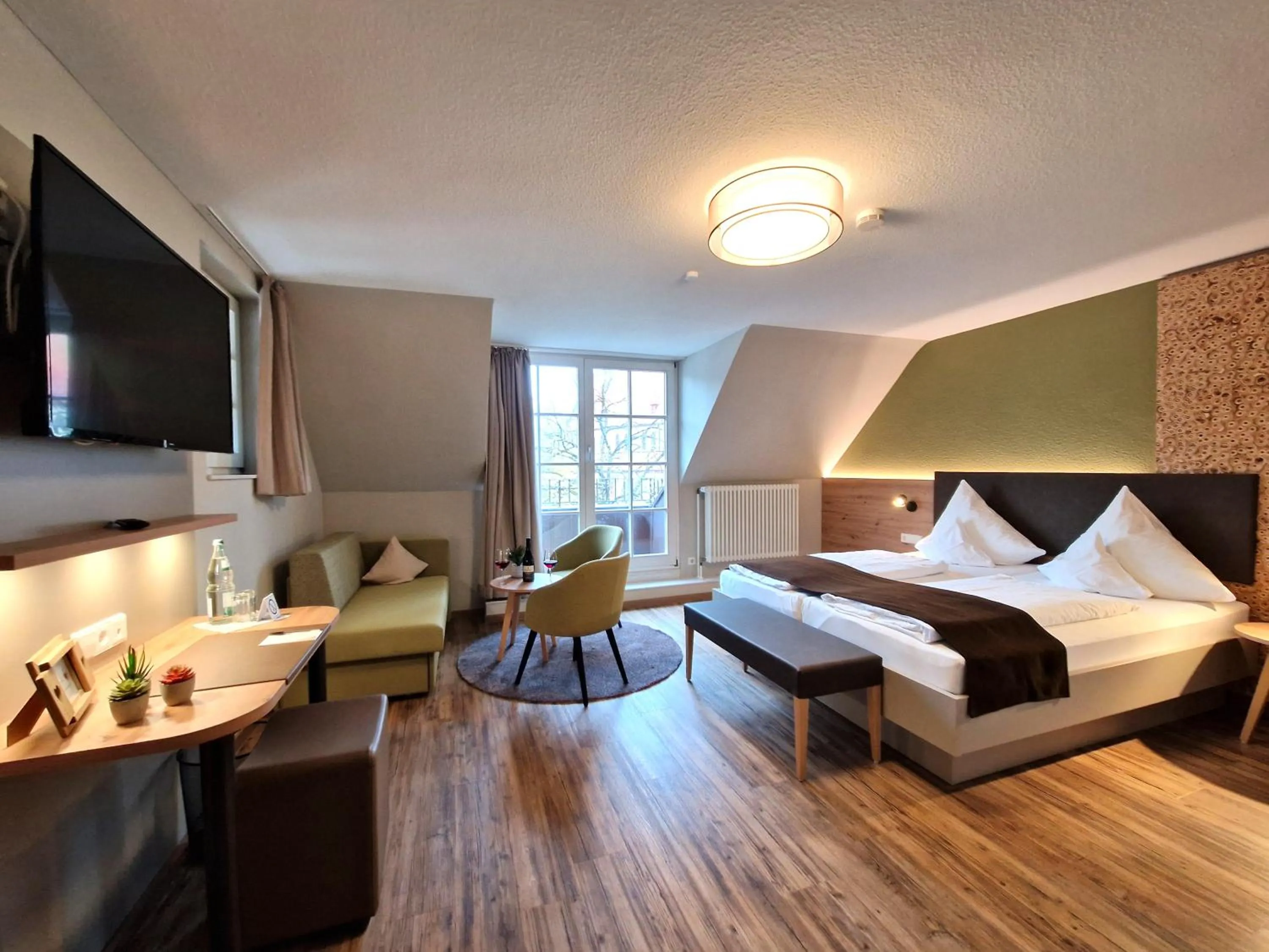 Bed in Hotel-Gasthaus Goldener Engel