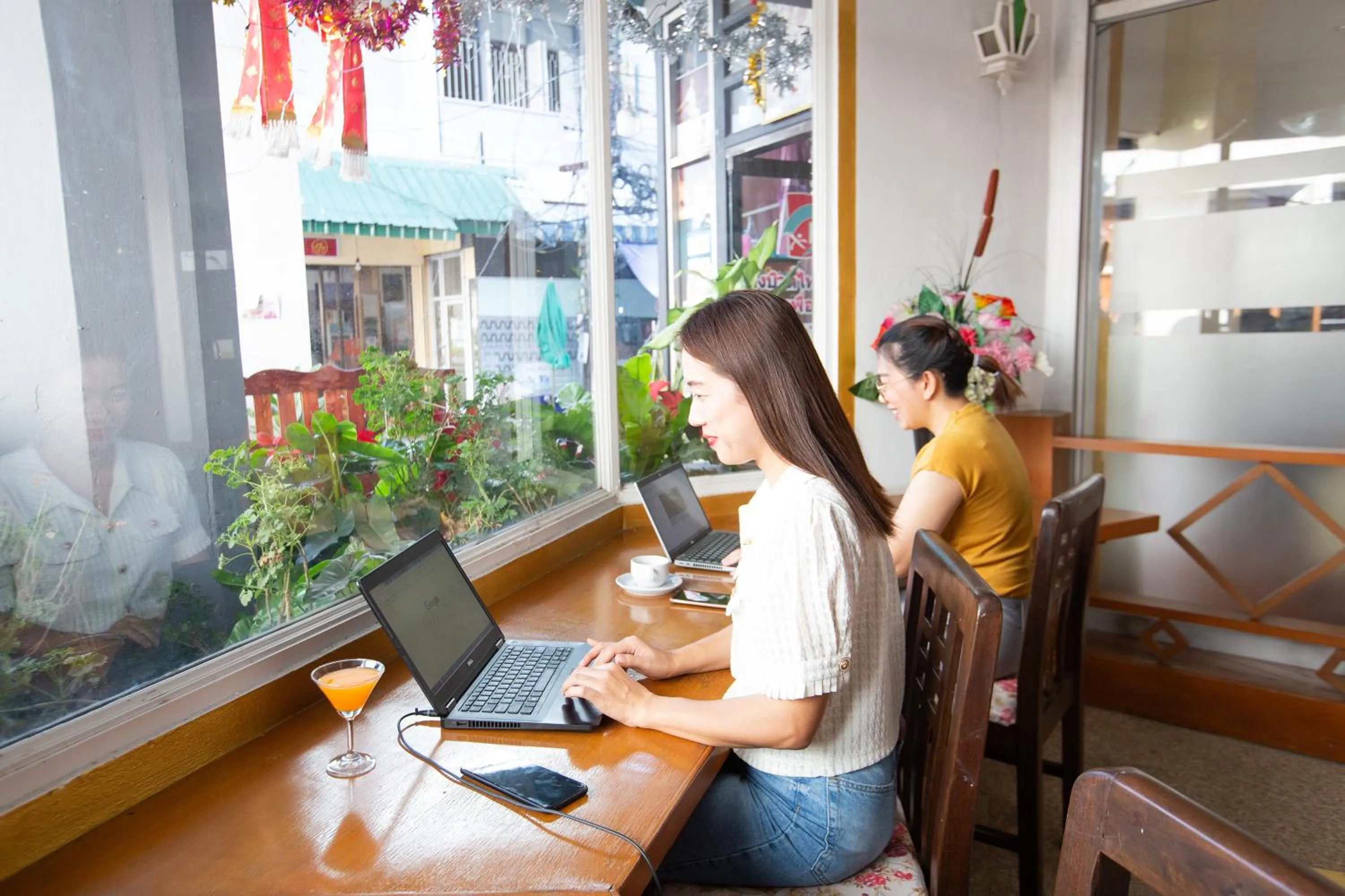 Lobby or reception in Night Bazaar Place