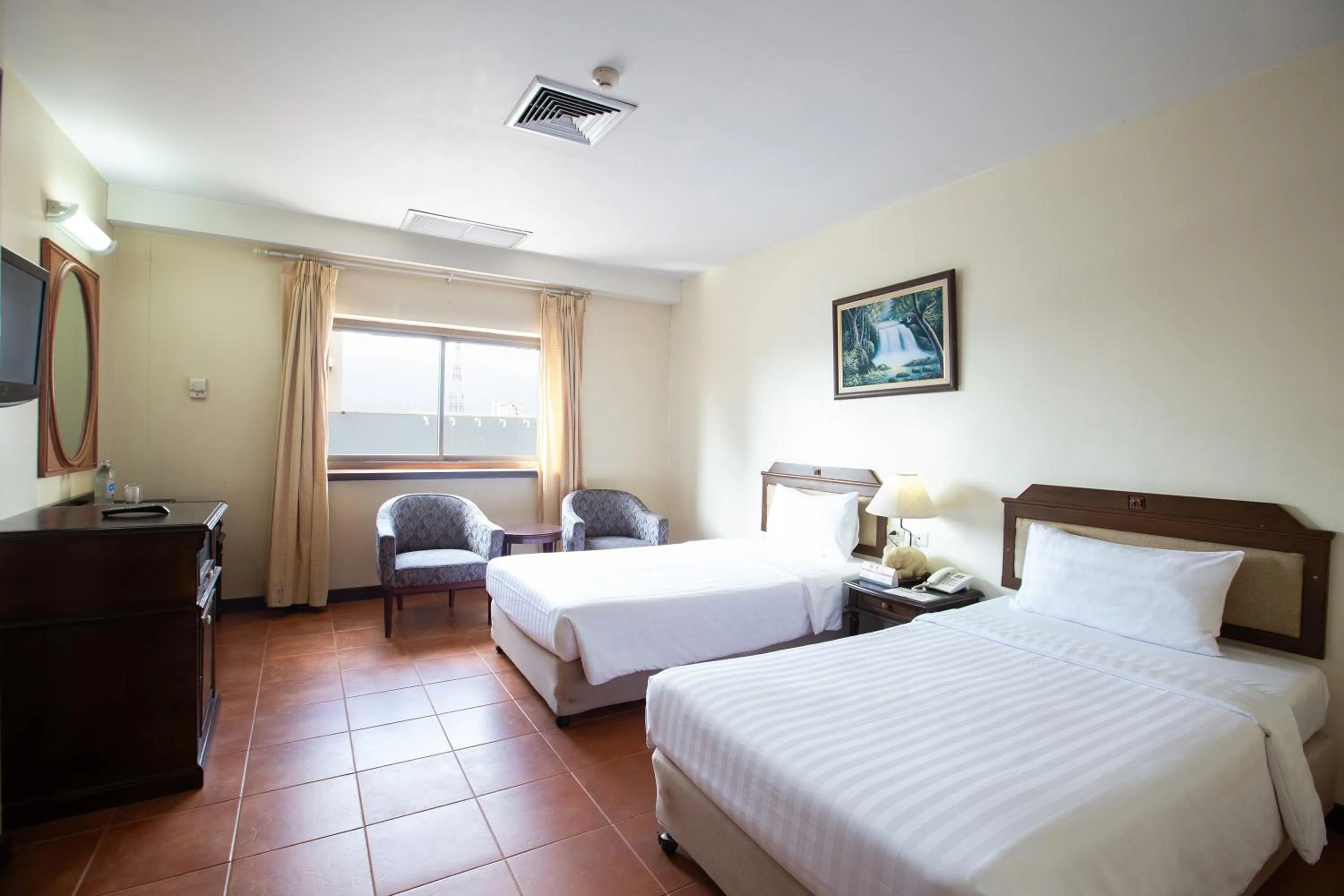 Bed in Night Bazaar Place