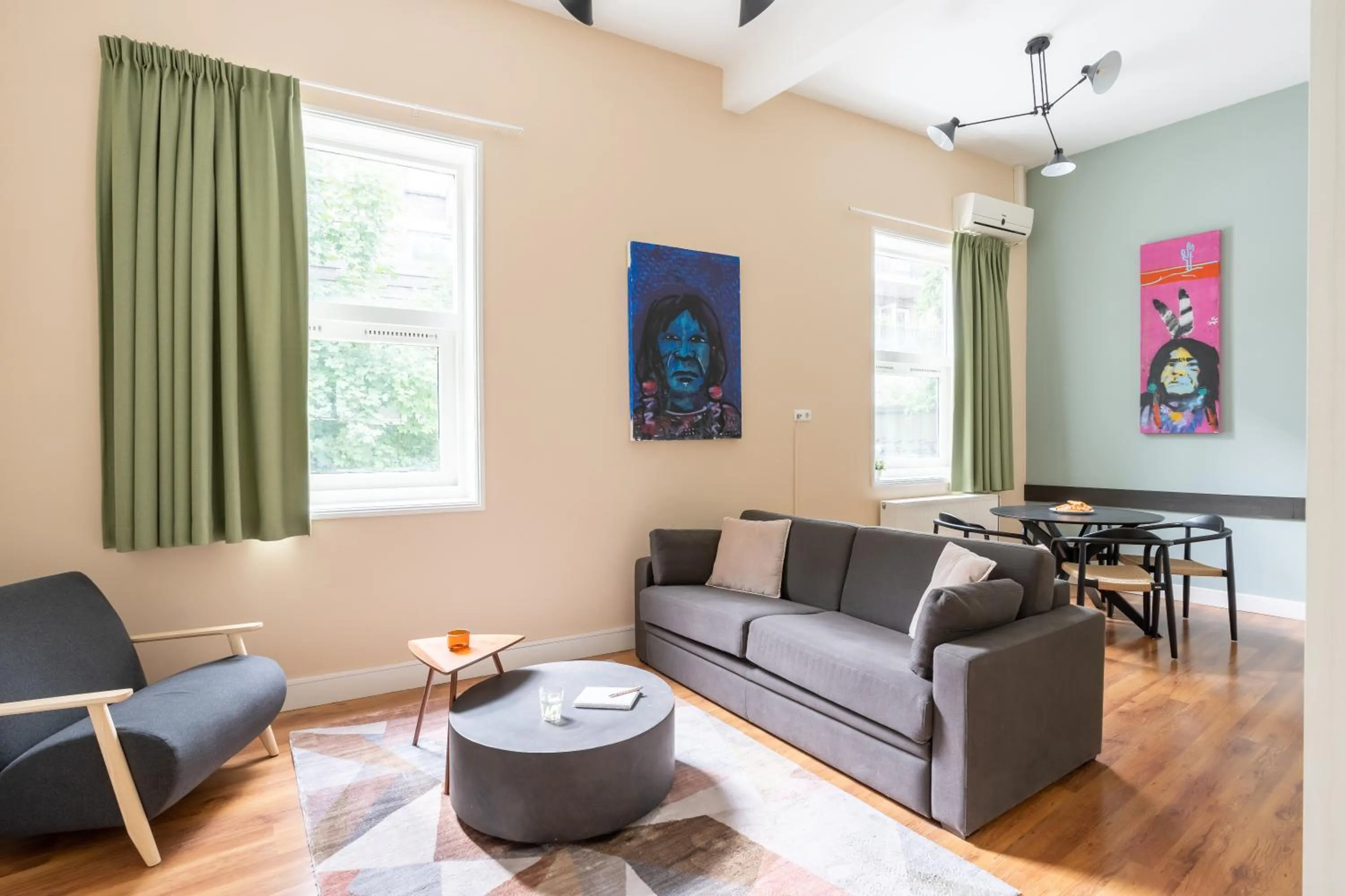 Living room in Amsterdam Dockside Flats