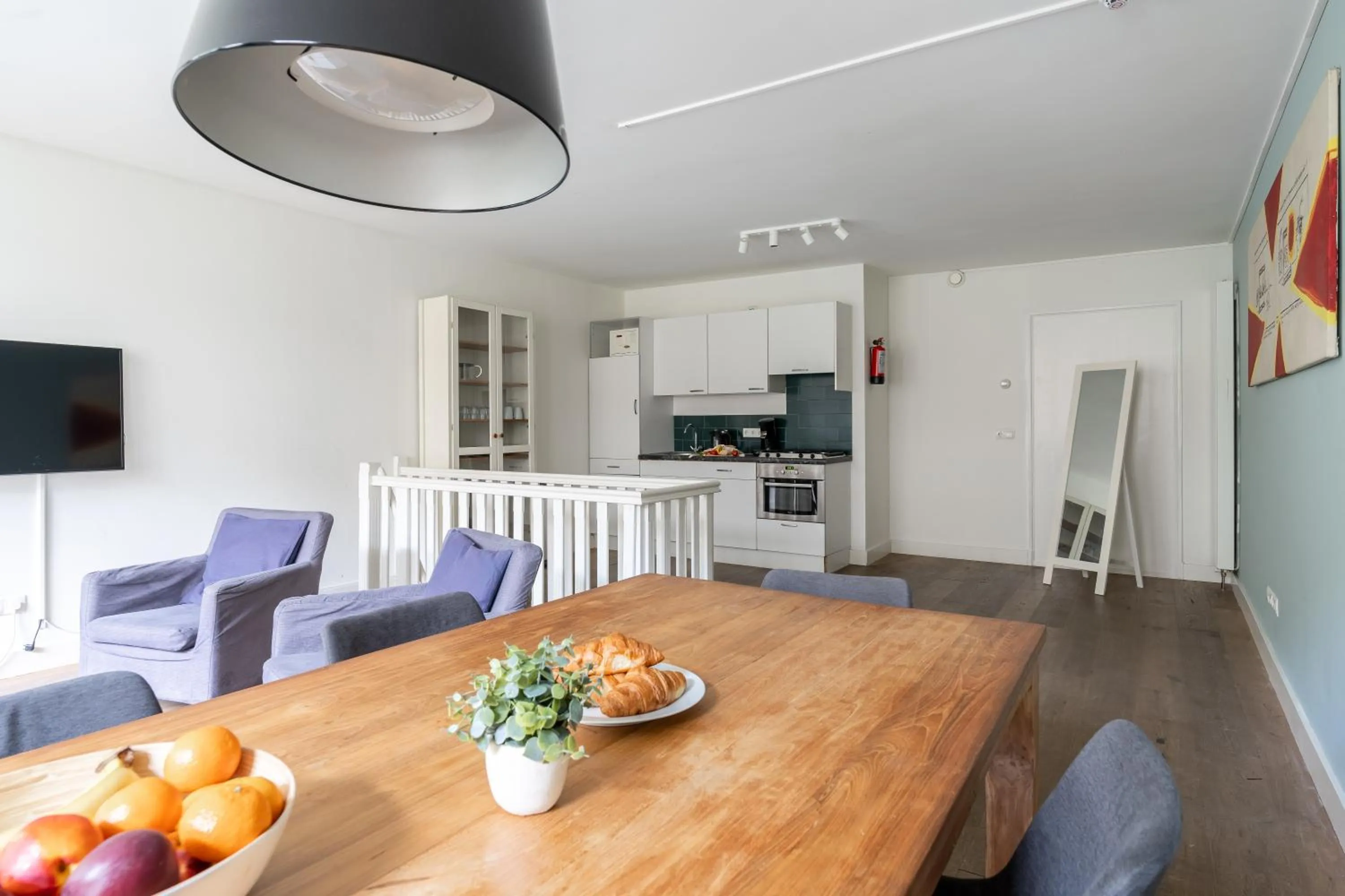 Kitchen or kitchenette in Amsterdam Dockside Flats