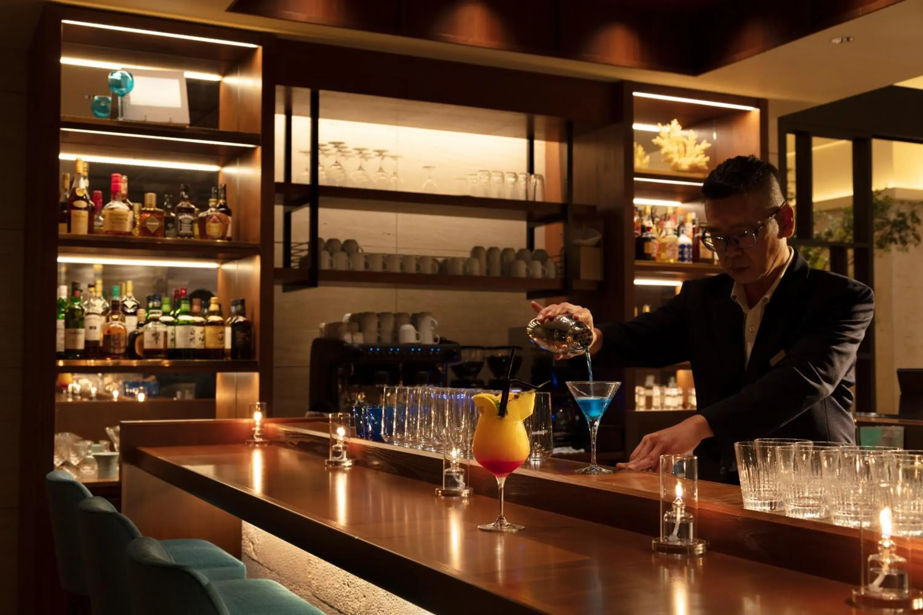 Lounge or bar in Hiyori Ocean Resort Okinawa Lounge or bar in Hiyori Ocean Resort Okinawa