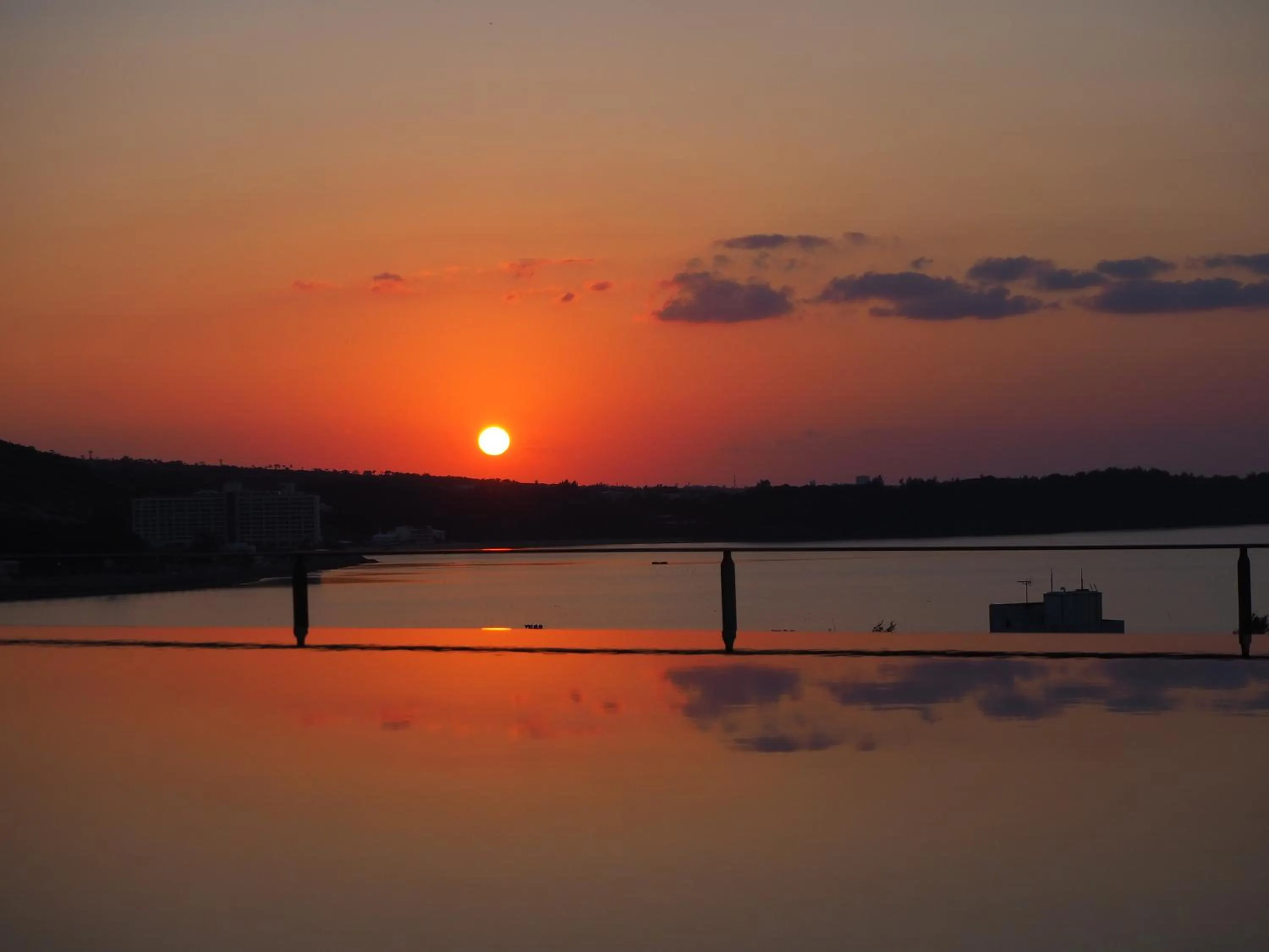 Sunset in Hiyori Ocean Resort Okinawa