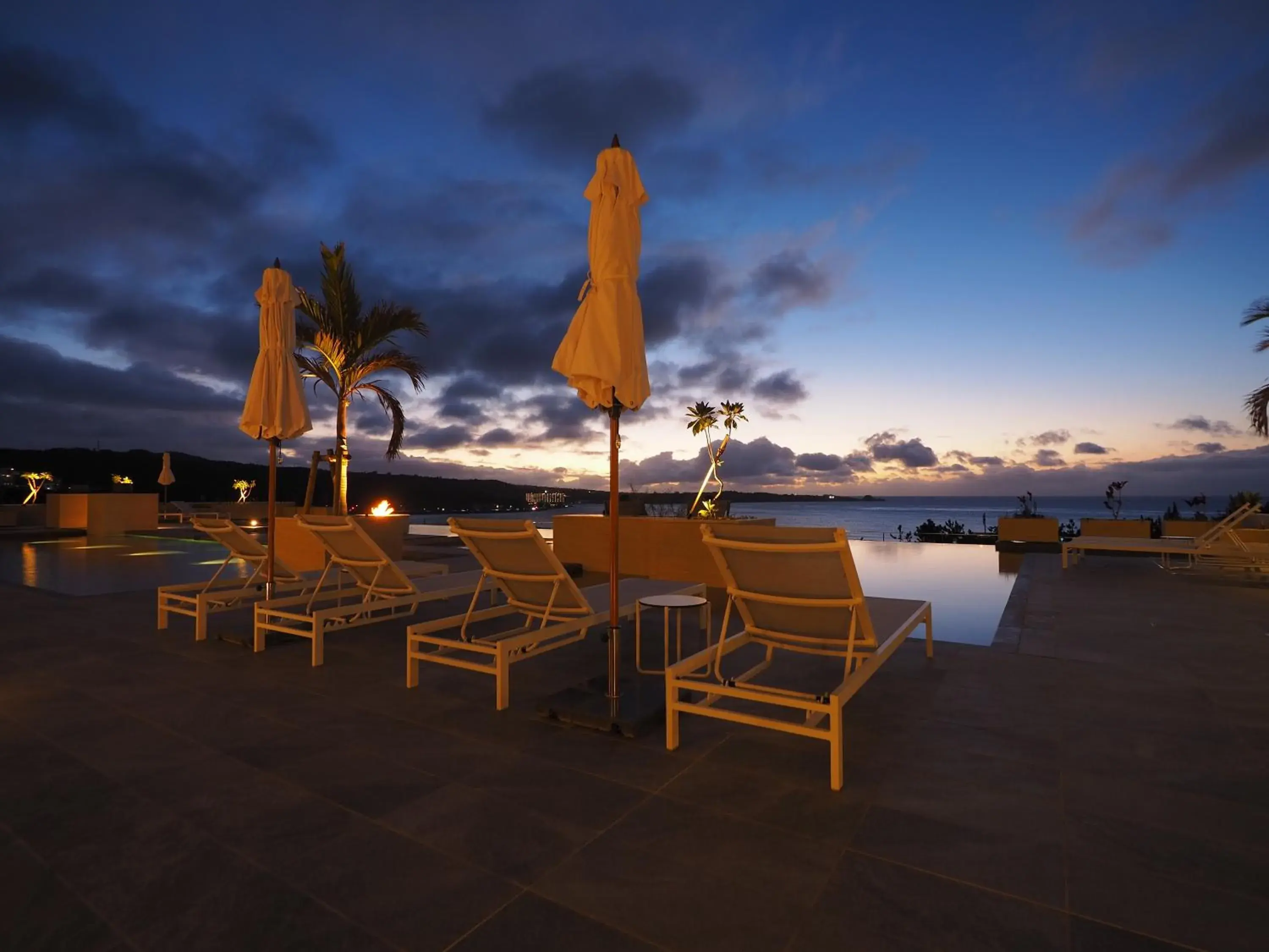 Swimming pool in Hiyori Ocean Resort Okinawa Swimming pool in Hiyori Ocean Resort Okinawa
