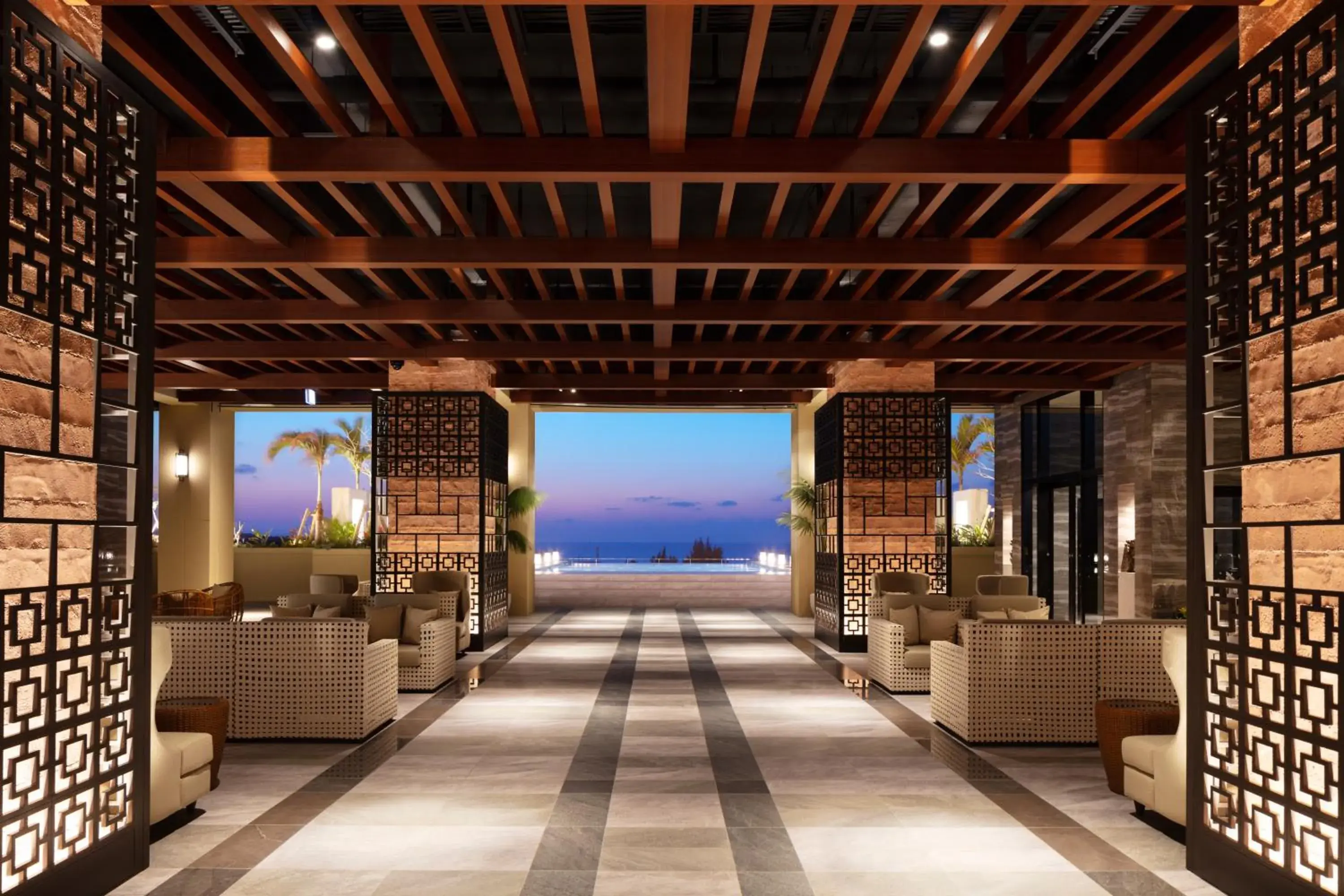 Lobby or reception in Hiyori Ocean Resort Okinawa Lobby or reception in Hiyori Ocean Resort Okinawa