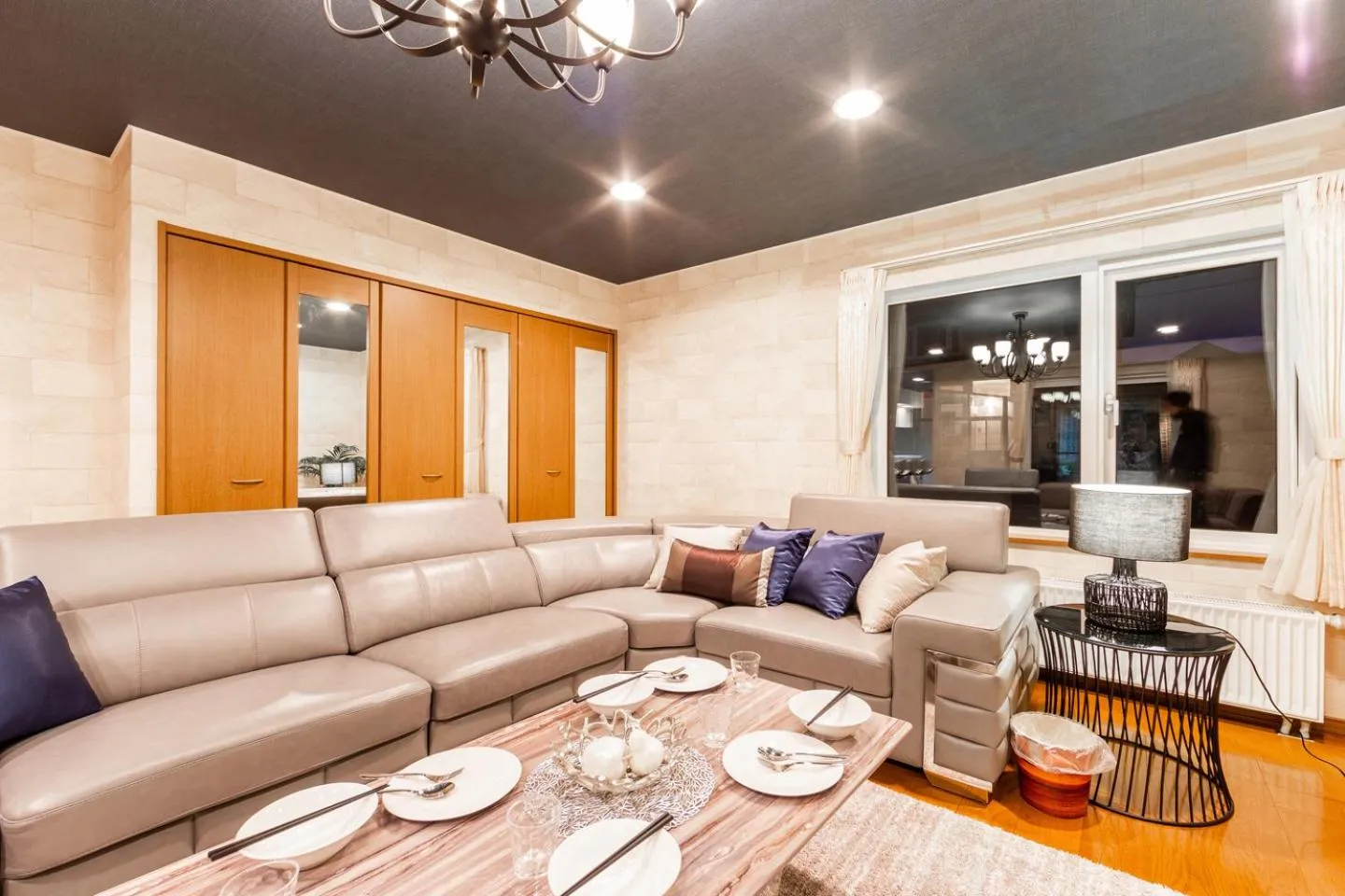 Living room in THE WORLDWIDE HOUSE