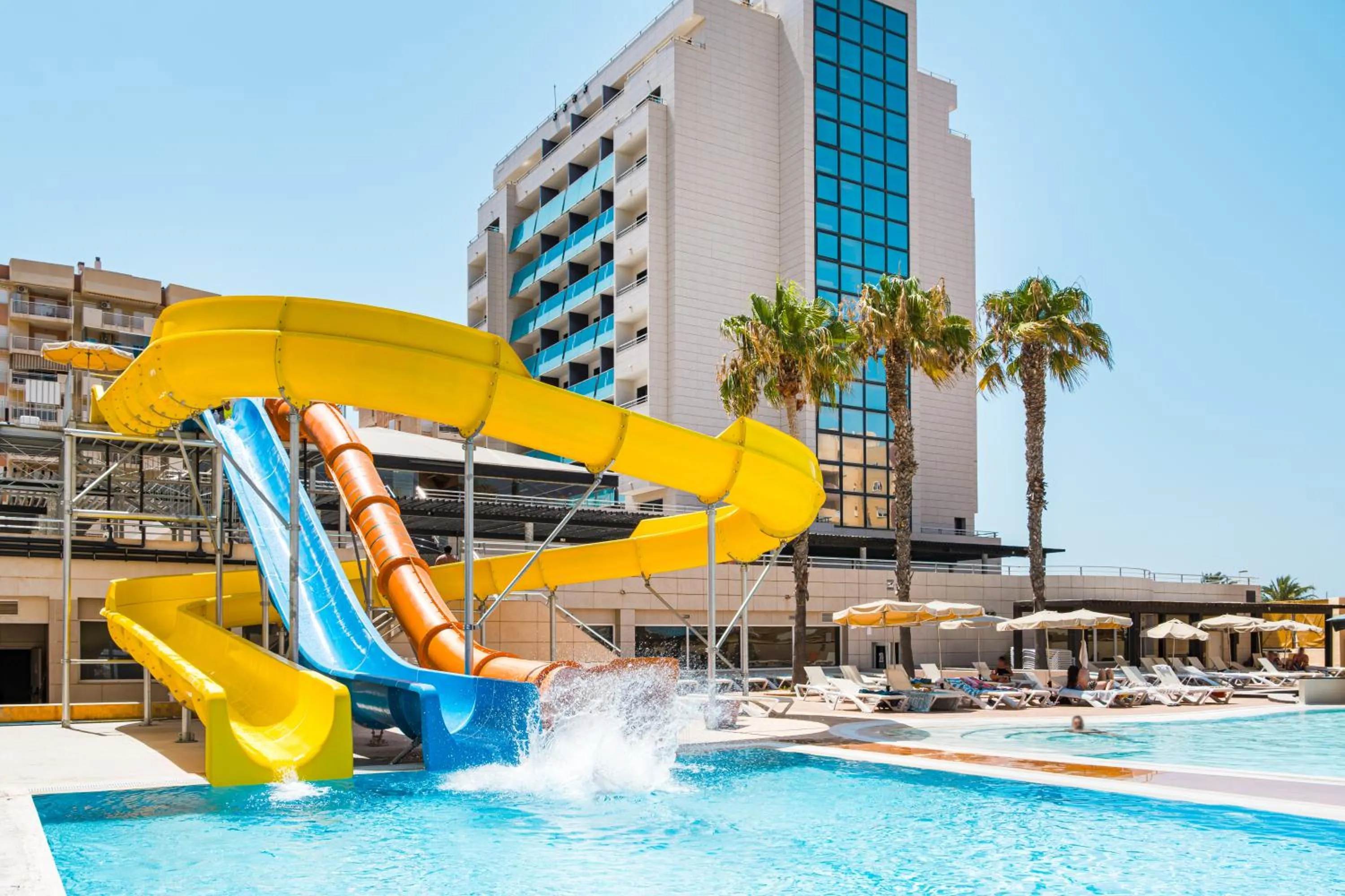 Aqua park in Bakour La Manga Splash