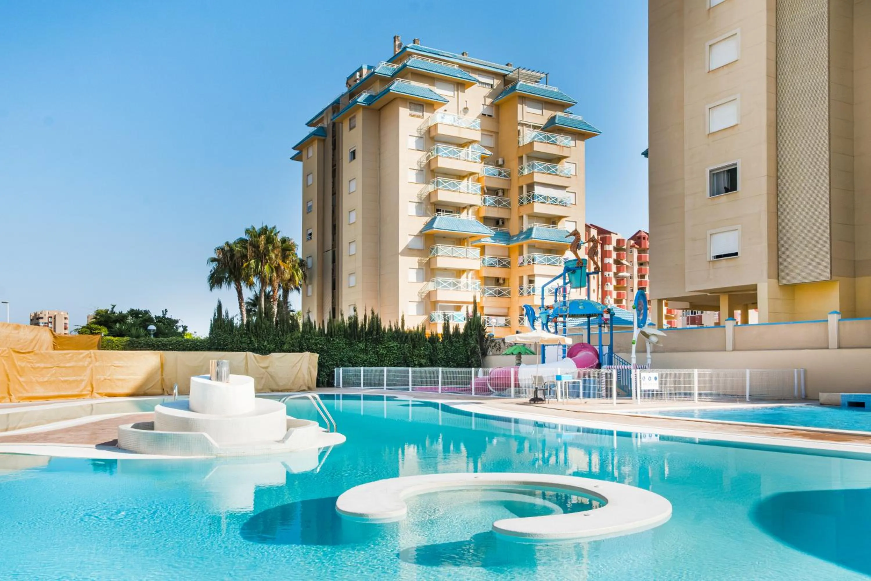 Children play ground in Bakour La Manga Splash