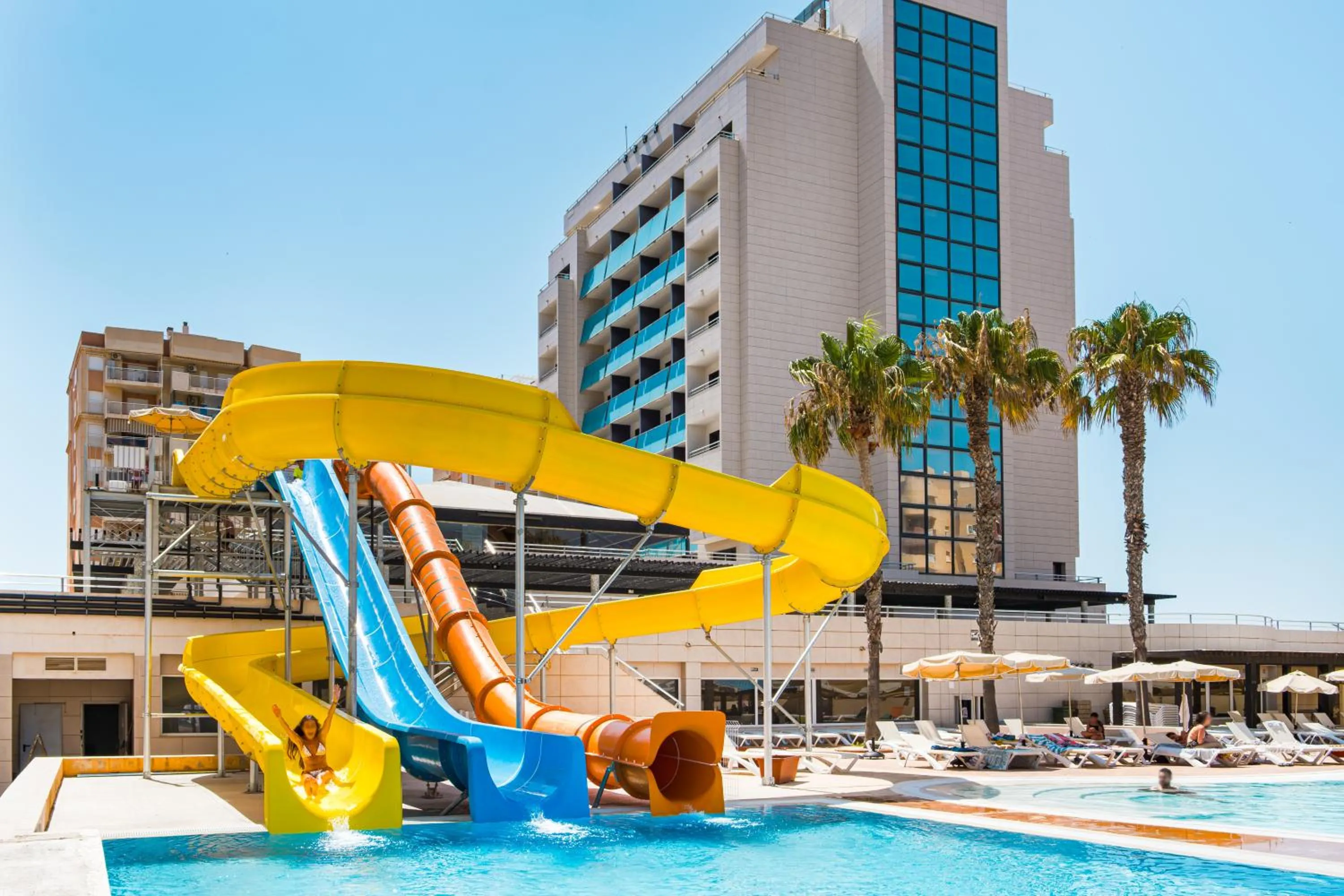 Aqua park in Bakour La Manga Splash