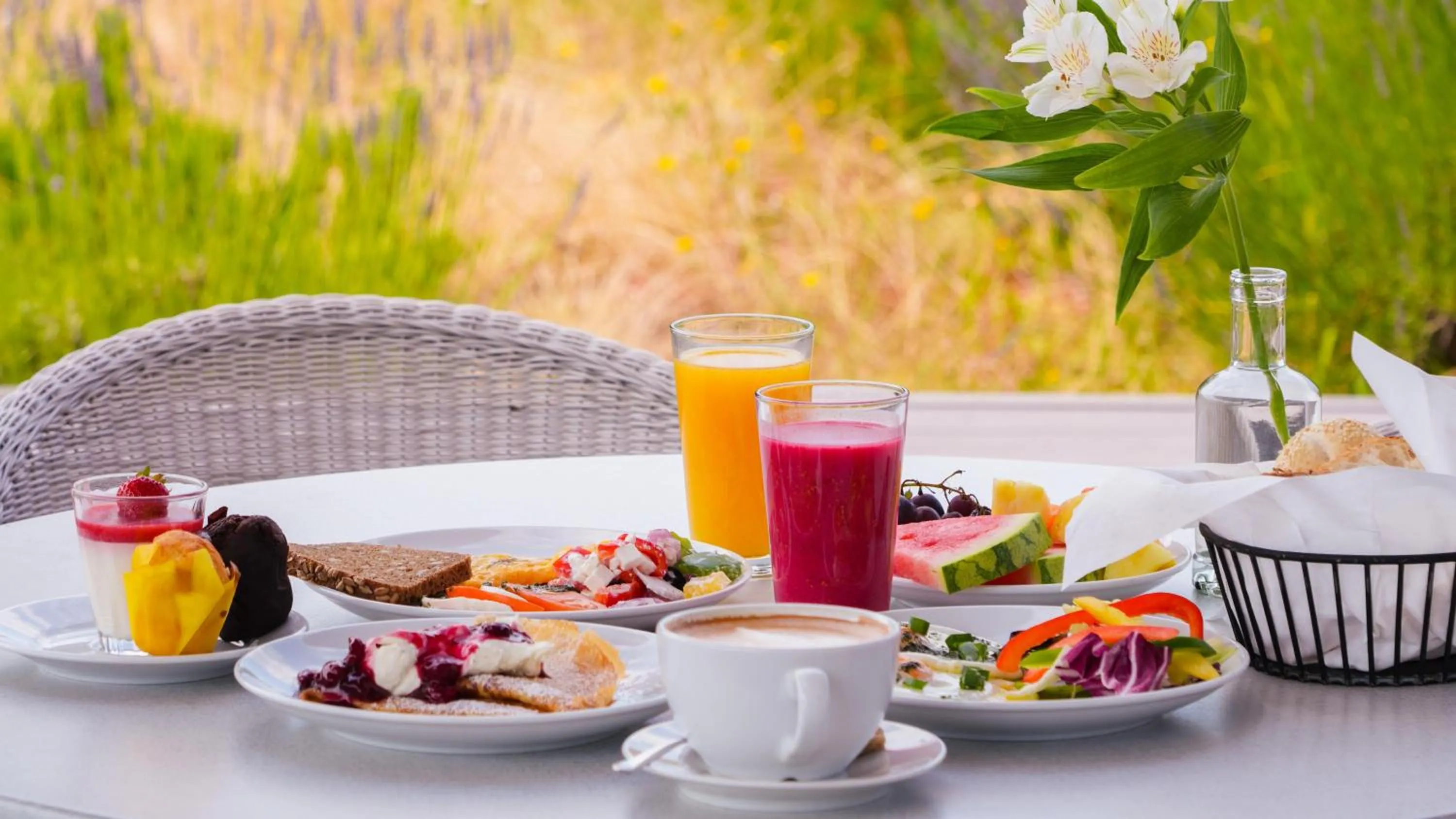 Breakfast in Radisson Blu Hotel Sopot