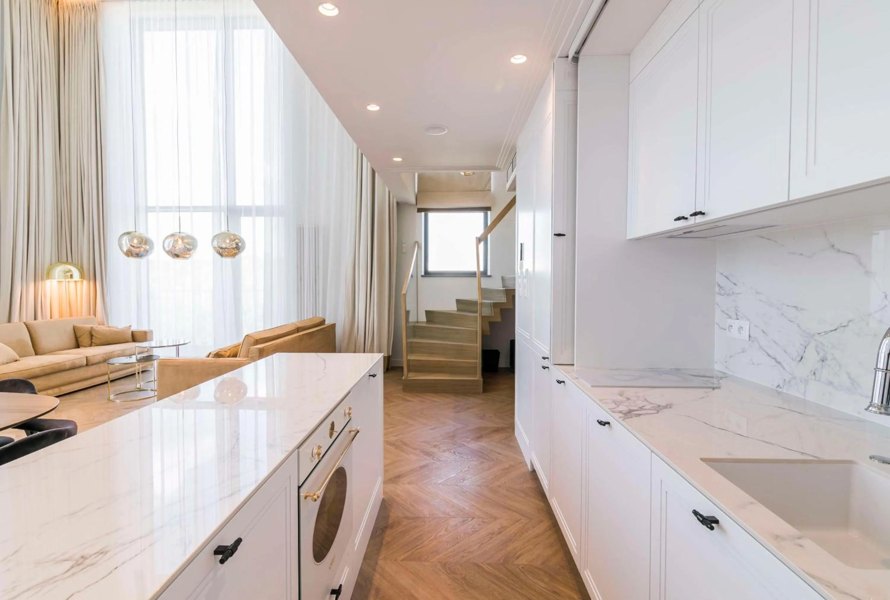 Kitchen or kitchenette in Radisson Blu Hotel Sopot