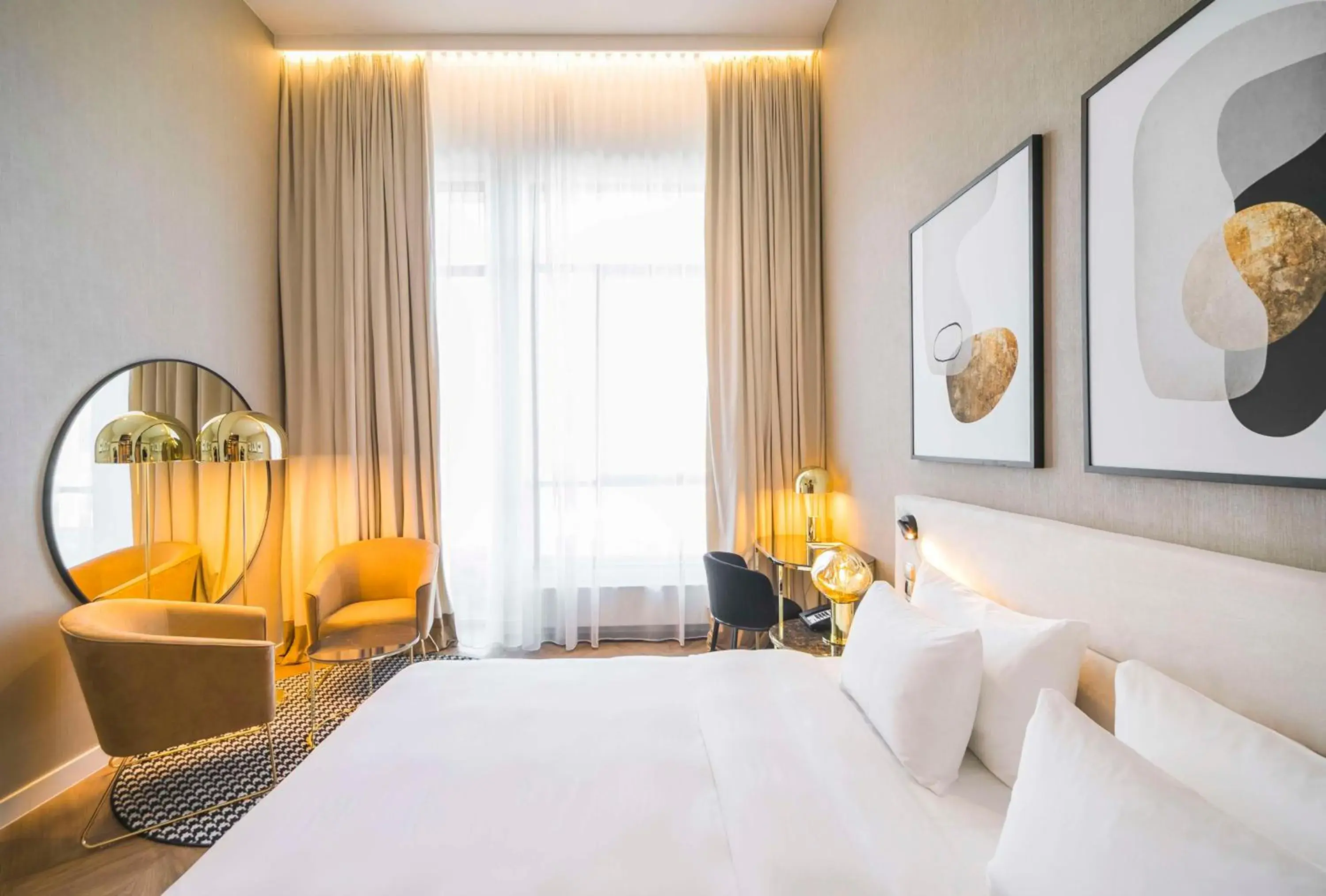 Bedroom, Bed in Radisson Blu Hotel Sopot Bedroom, Bed in Radisson Blu Hotel Sopot