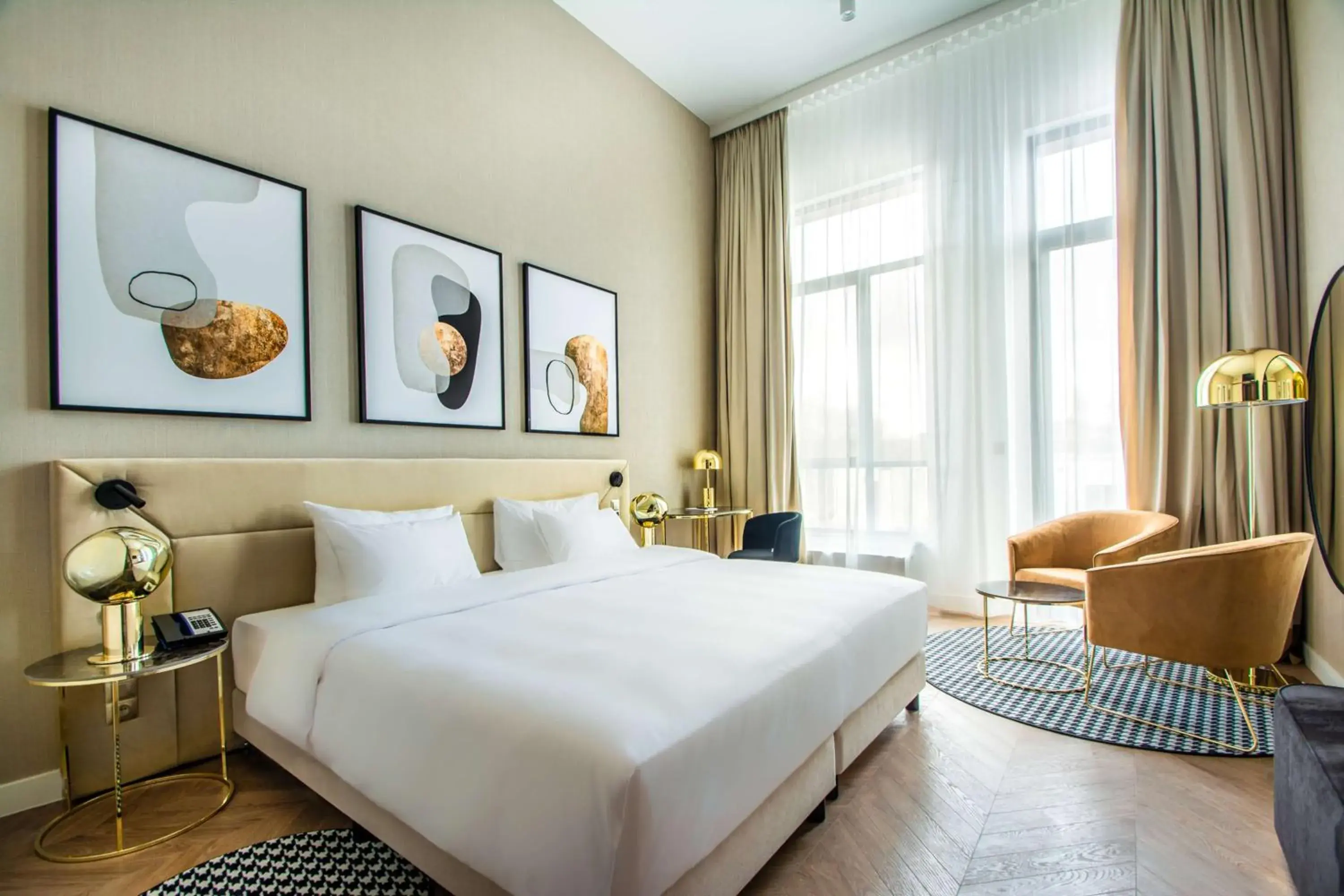 Bedroom, Bed in Radisson Blu Hotel Sopot Bedroom, Bed in Radisson Blu Hotel Sopot