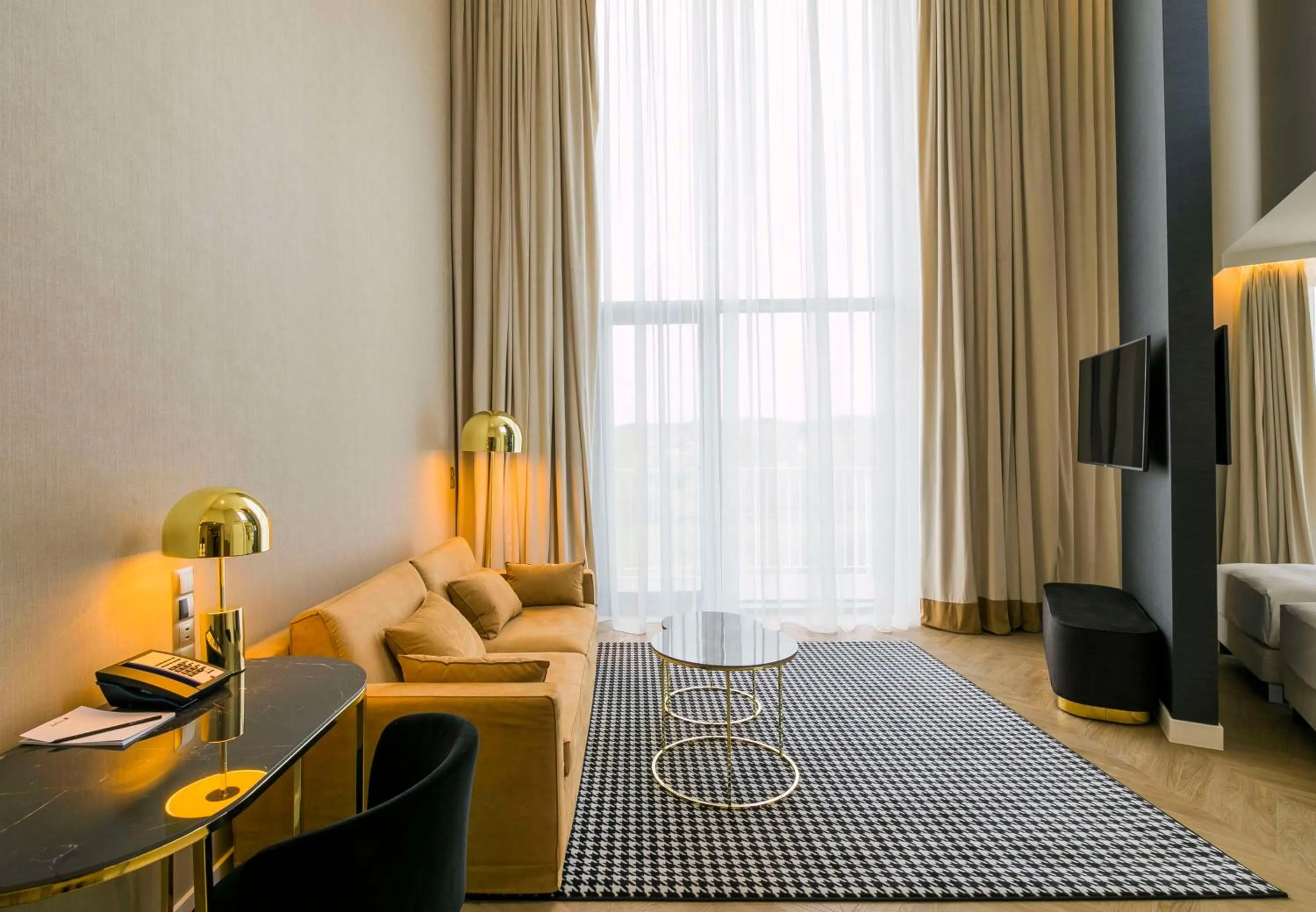 Photo of the whole room, Bed in Radisson Blu Hotel Sopot