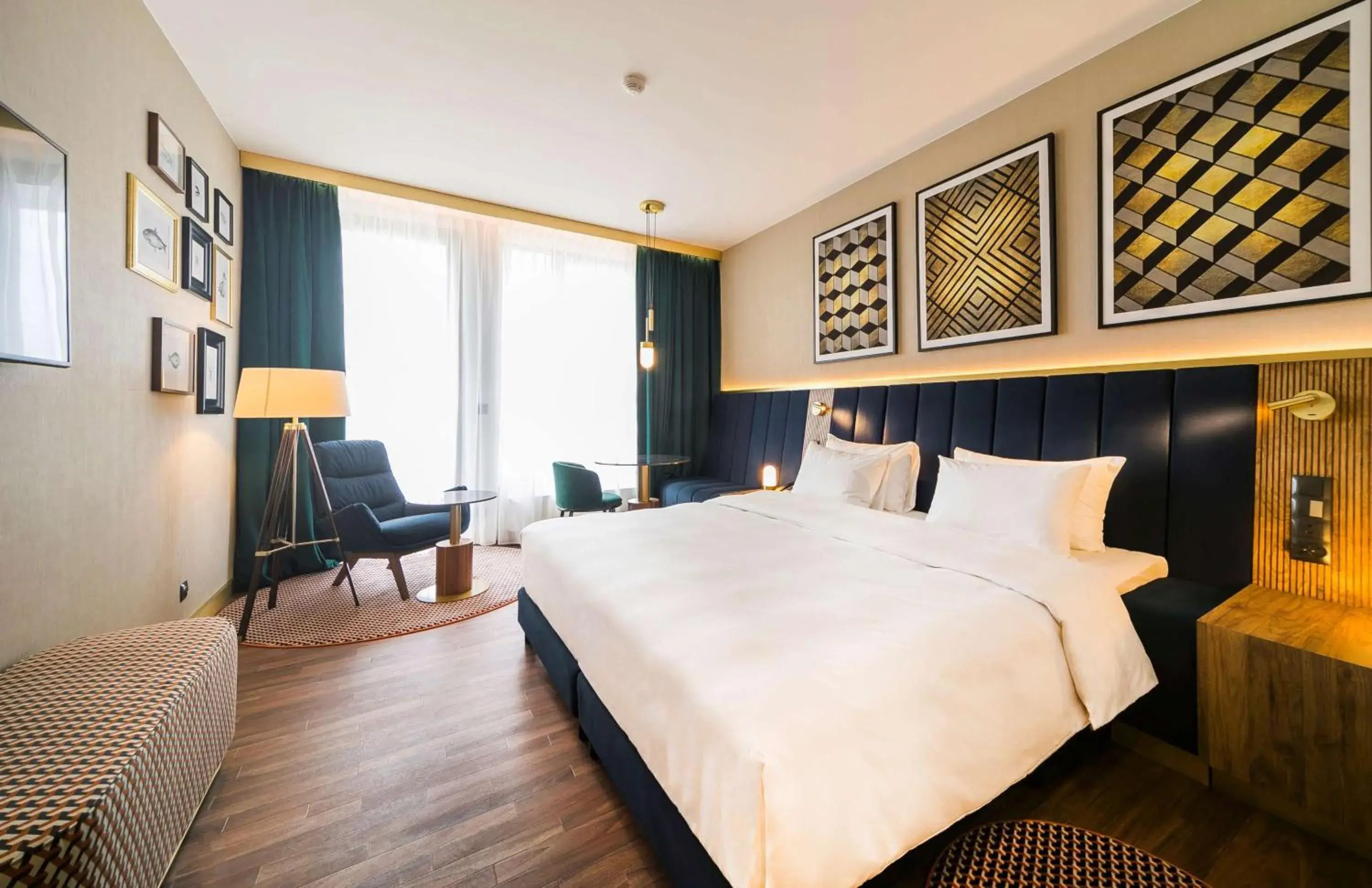 Bedroom, Bed in Radisson Blu Hotel Sopot Bedroom, Bed in Radisson Blu Hotel Sopot