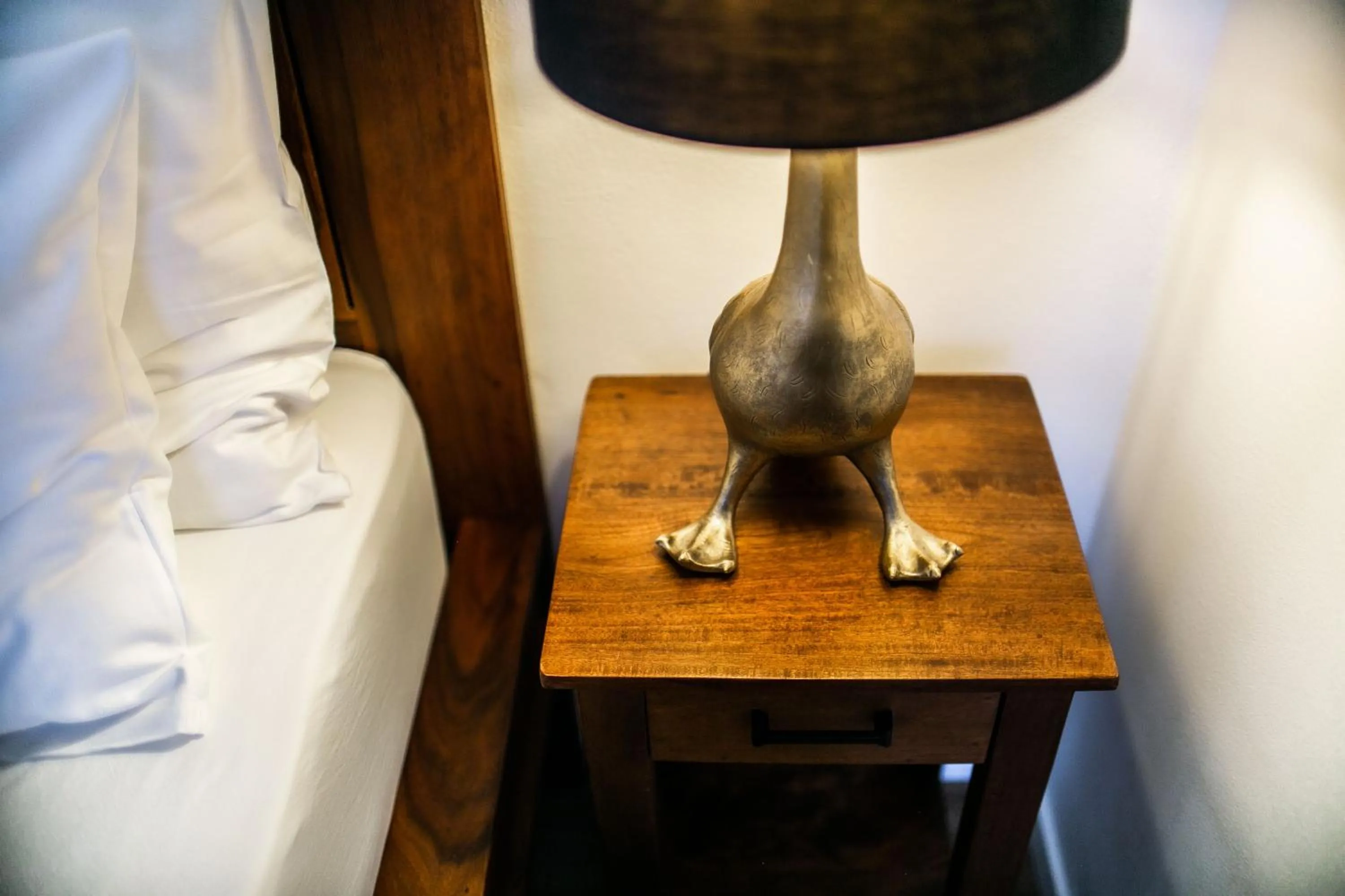 Decorative detail, Bed in Pension Adalbert