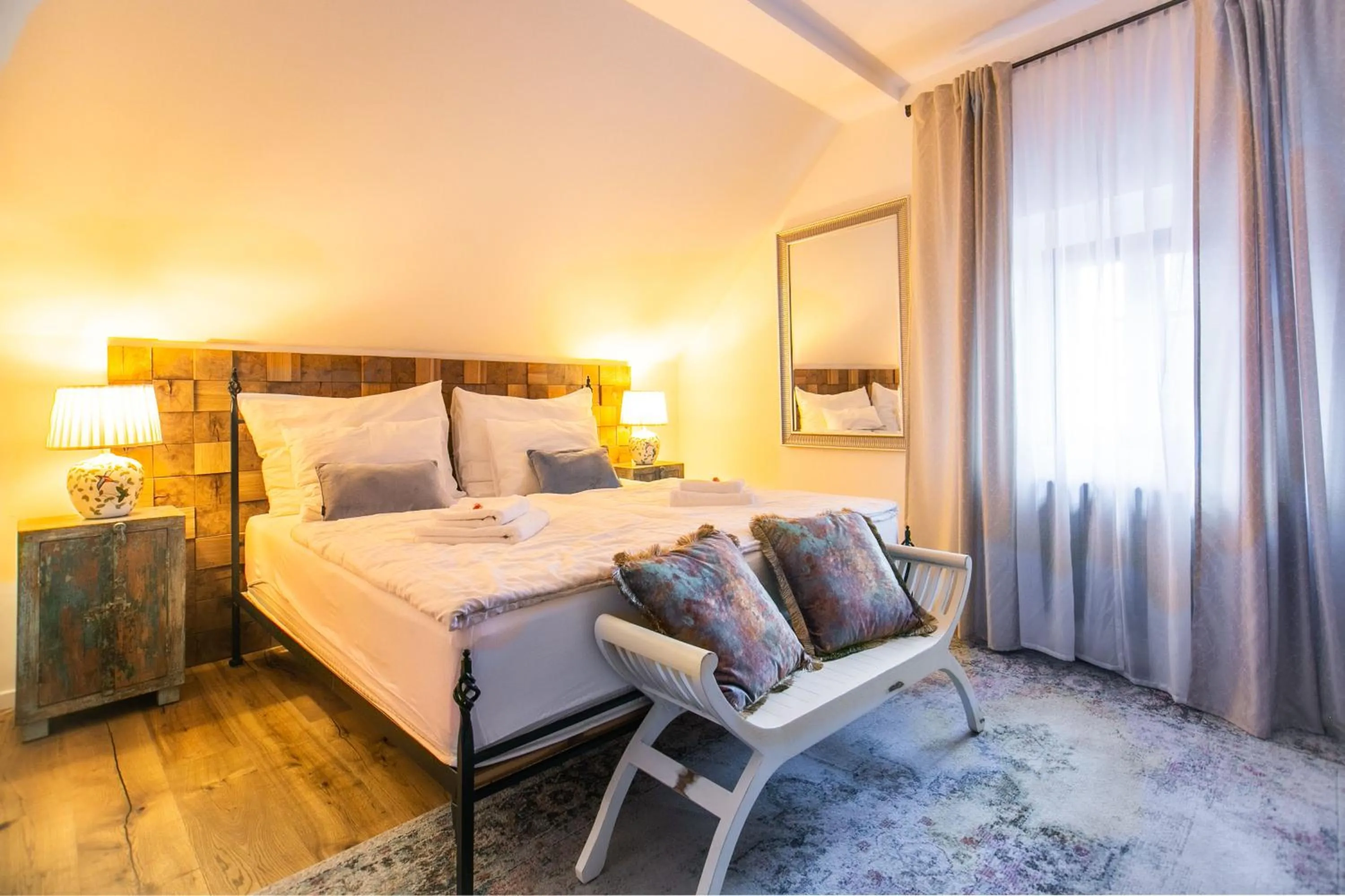 Bed in Pension Adalbert