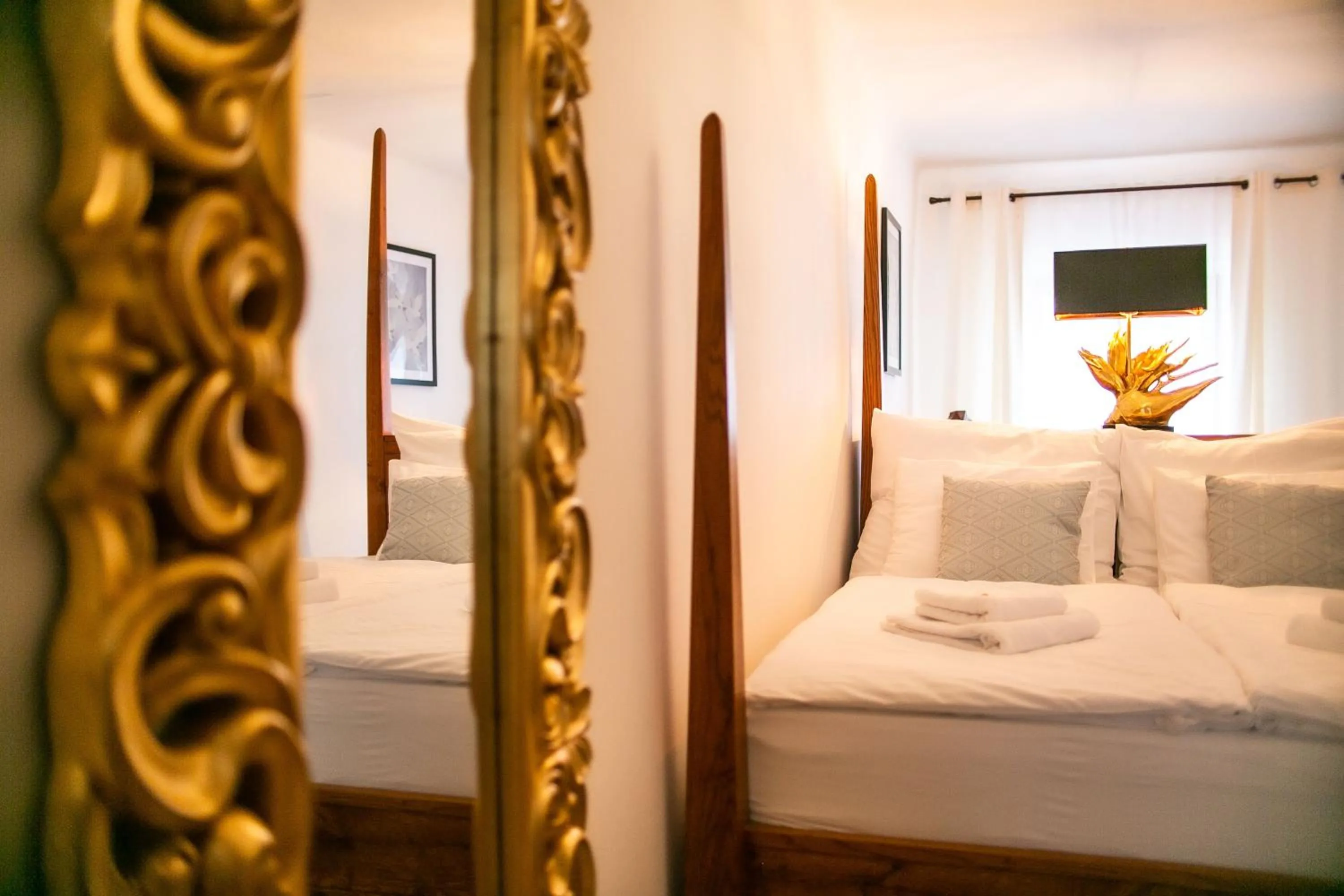 Bed in Pension Adalbert