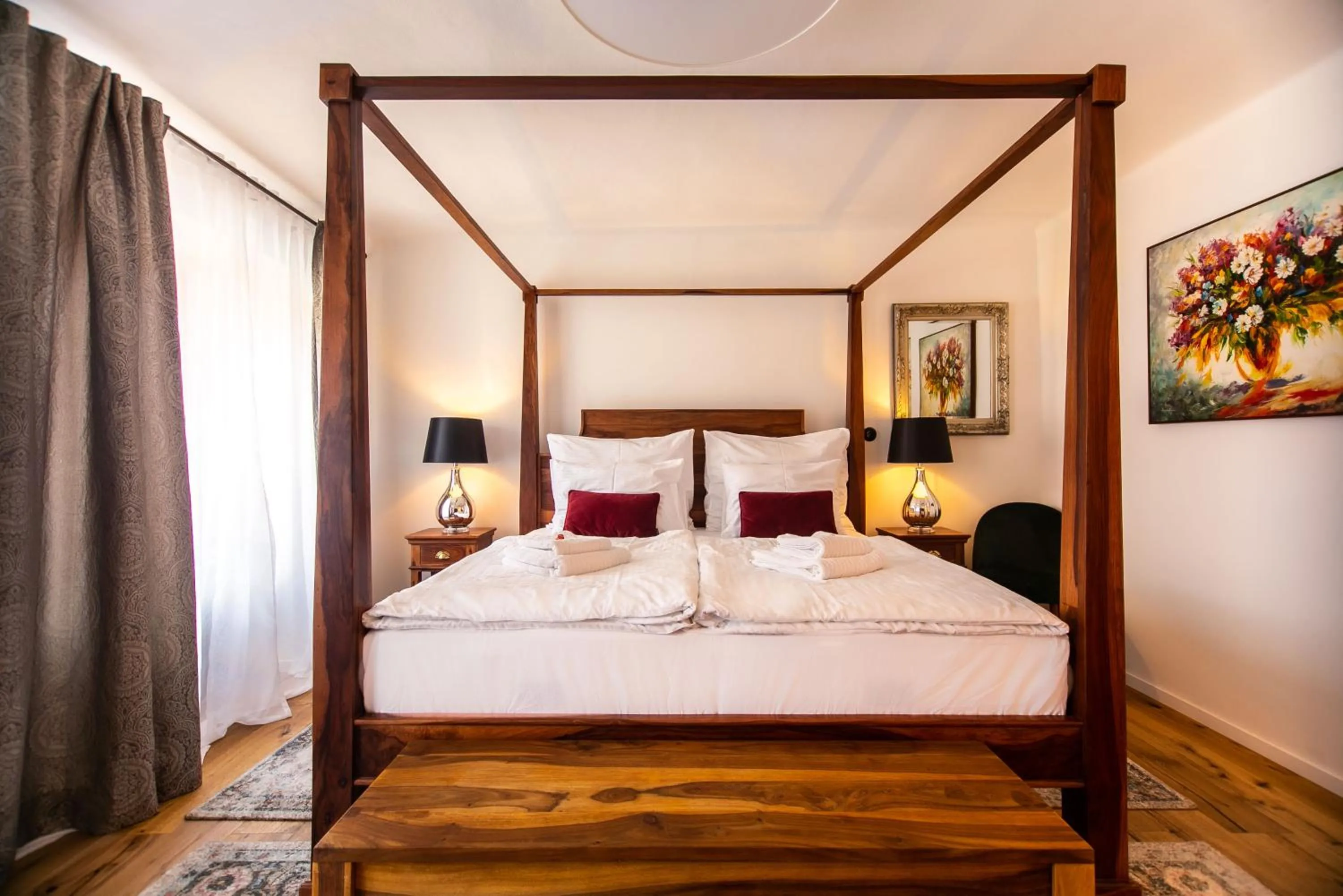Bed in Pension Adalbert