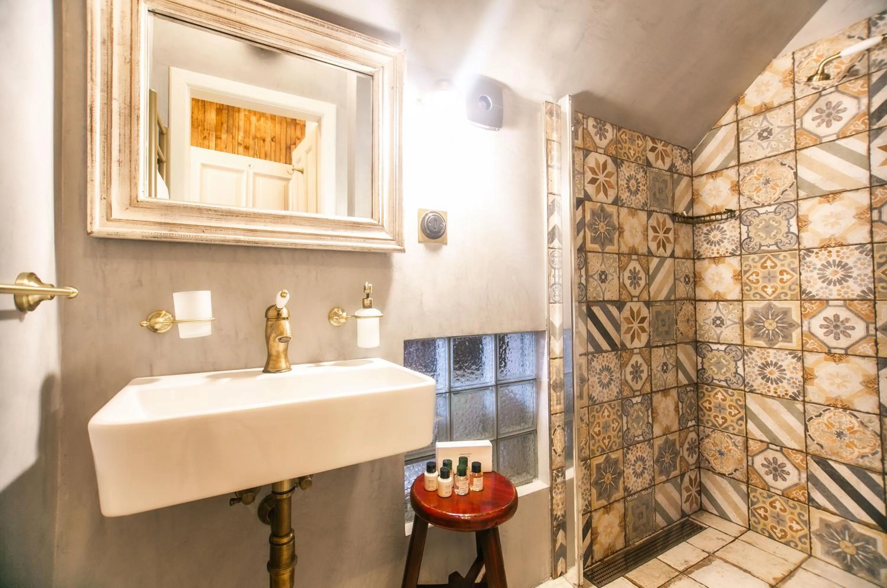Bathroom in Pension Adalbert