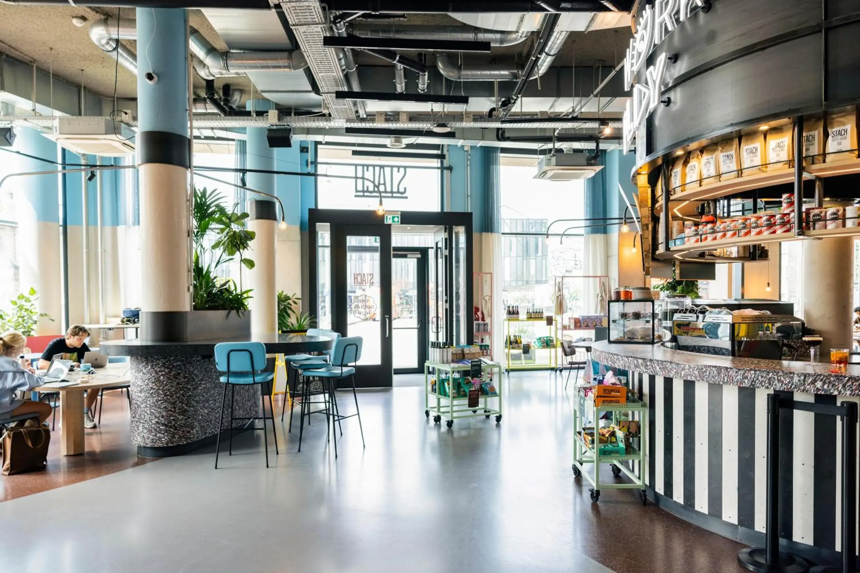 Restaurant/places to eat in The Social Hub Delft Restaurant/places to eat in The Social Hub Delft