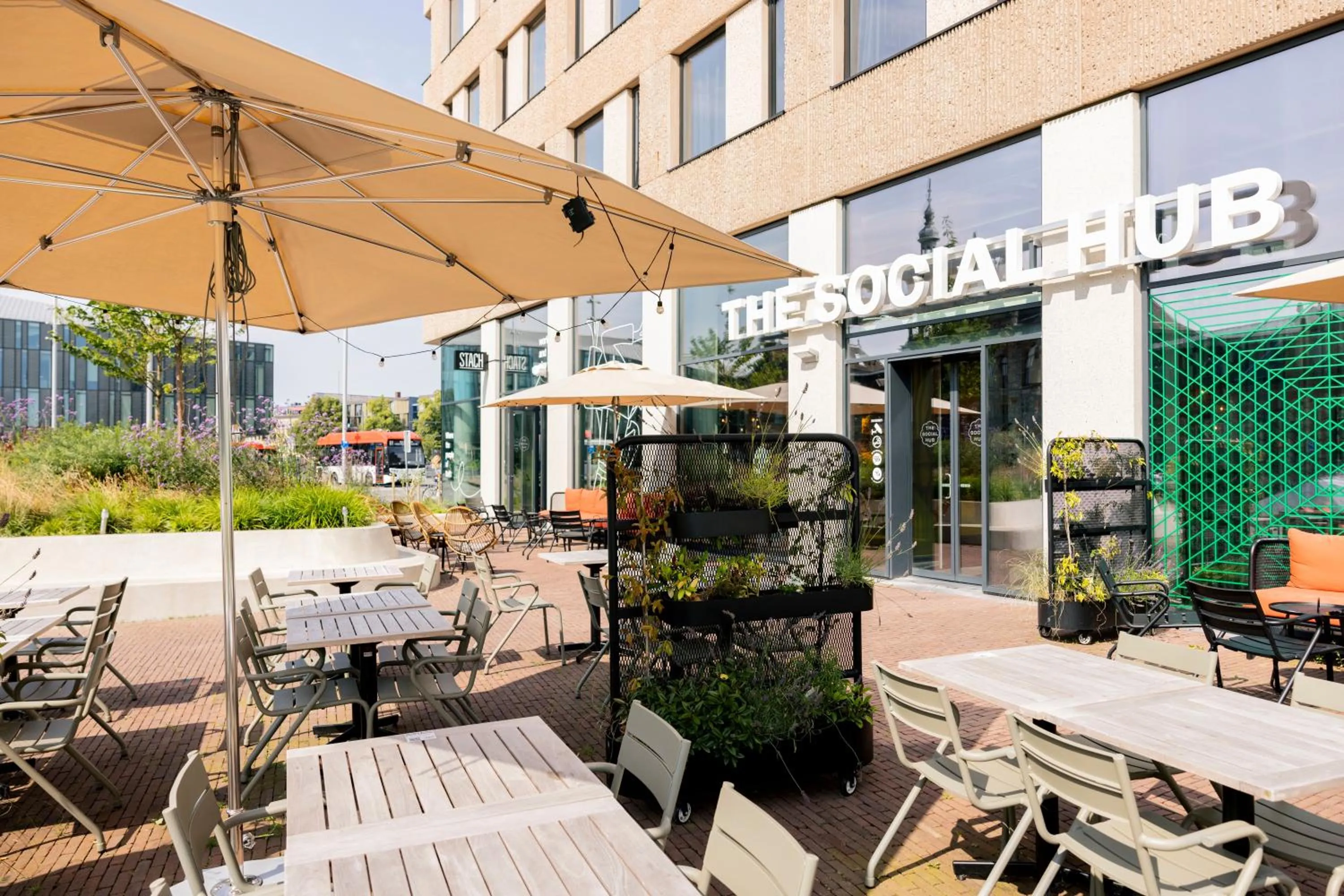 Property building in The Social Hub Delft