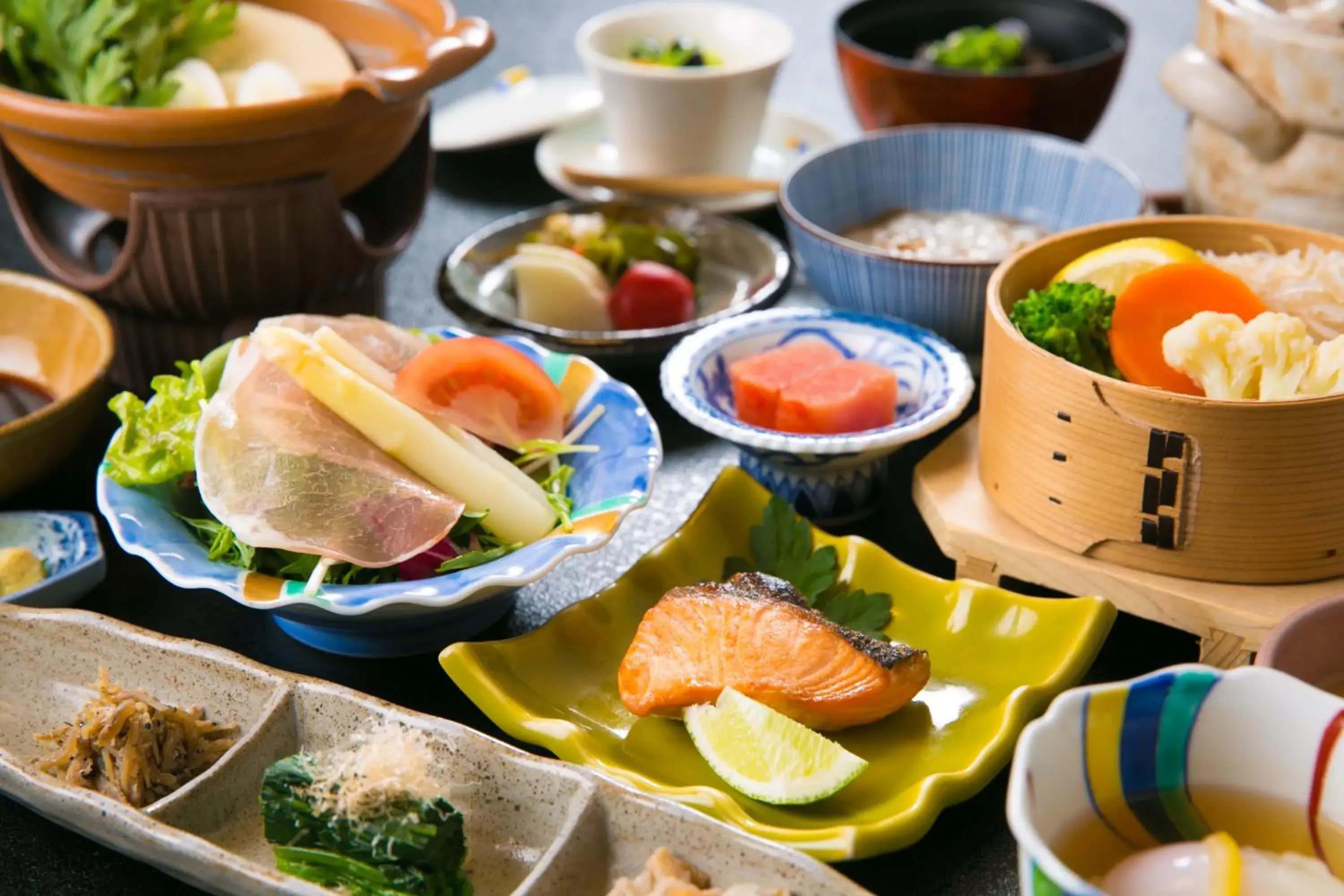 Breakfast in Ryotei Tanokura Breakfast in Ryotei Tanokura