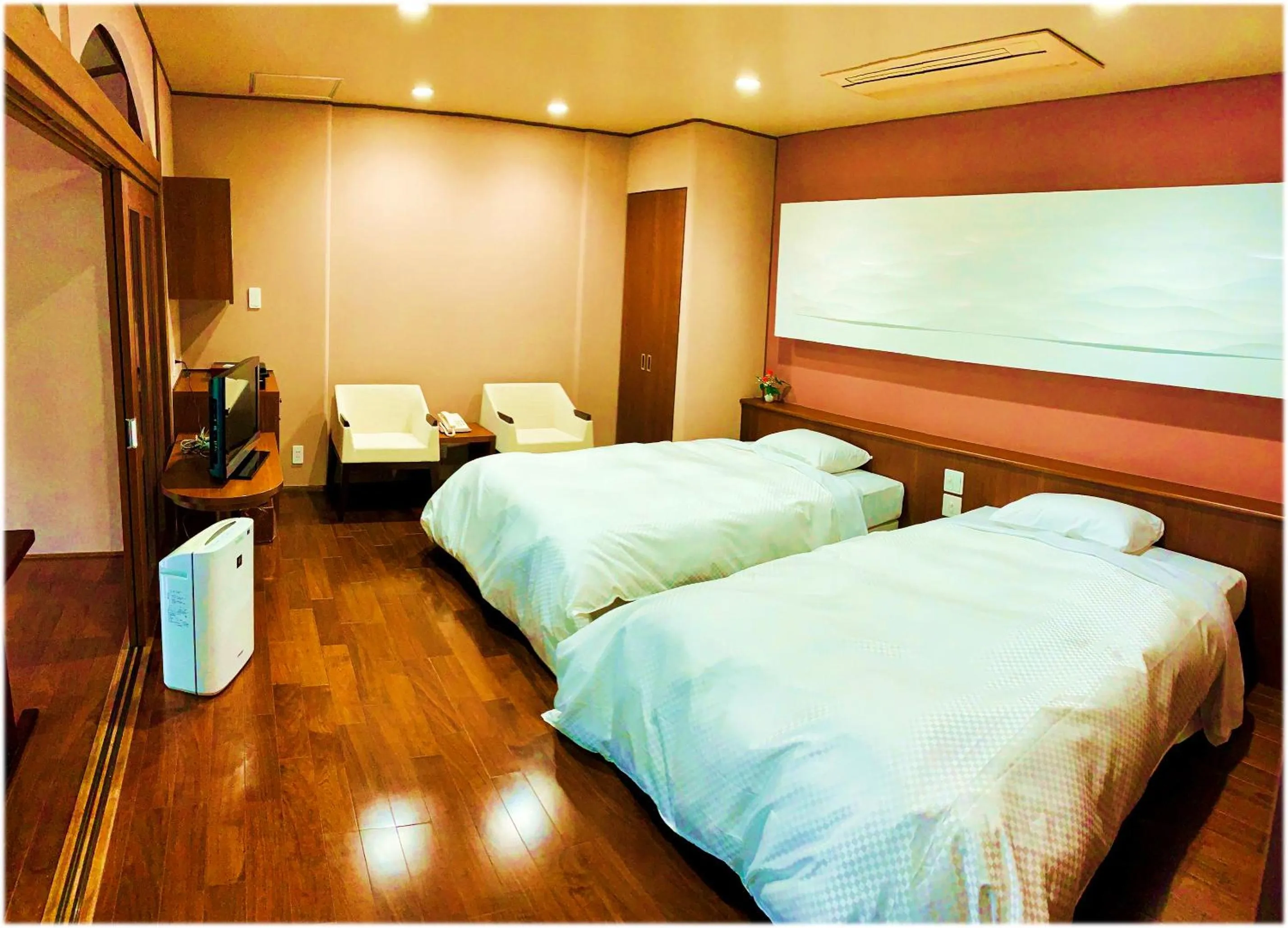 Bed in Ryotei Tanokura