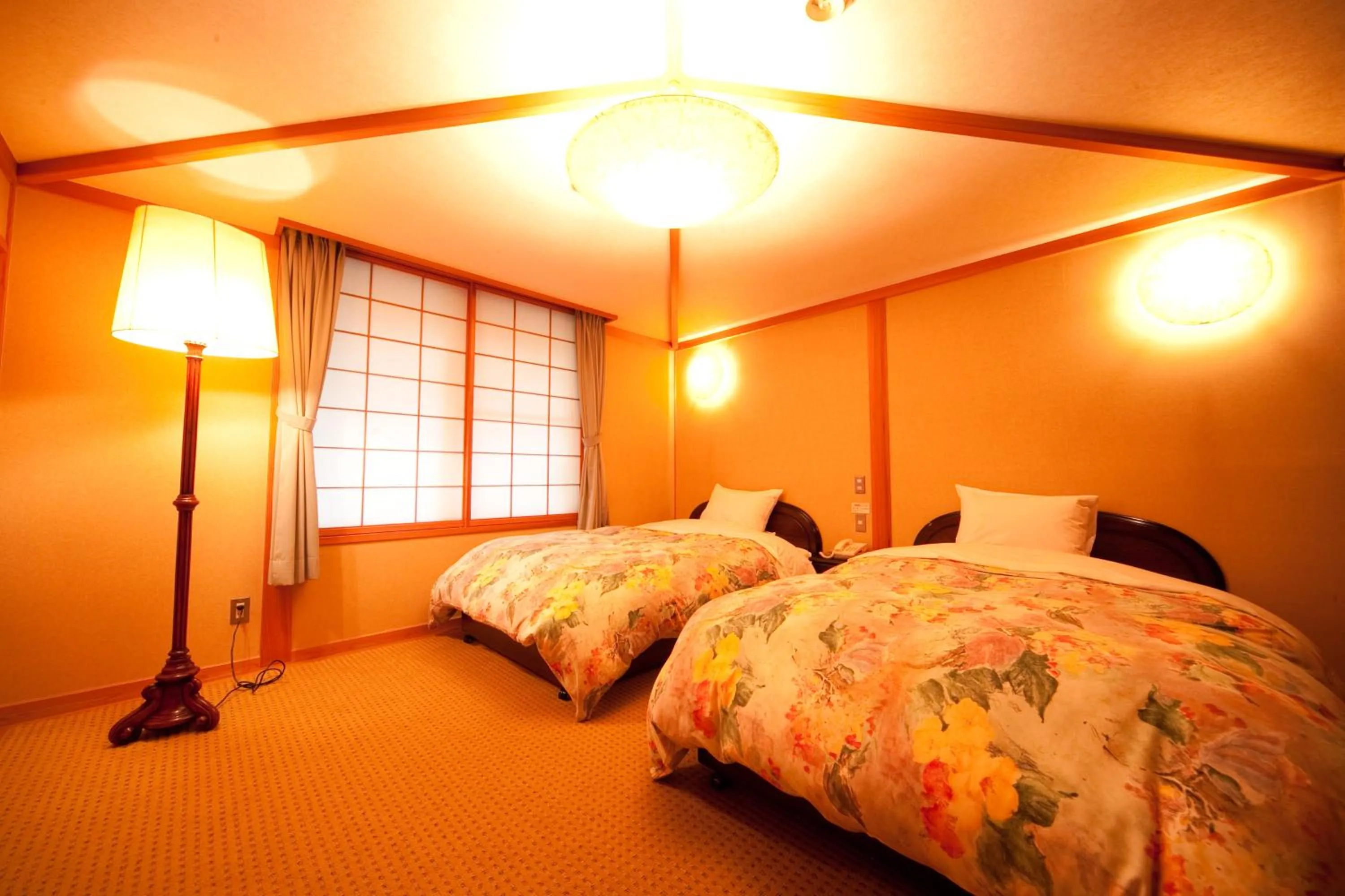 Bedroom, Bed in Ryotei Tanokura