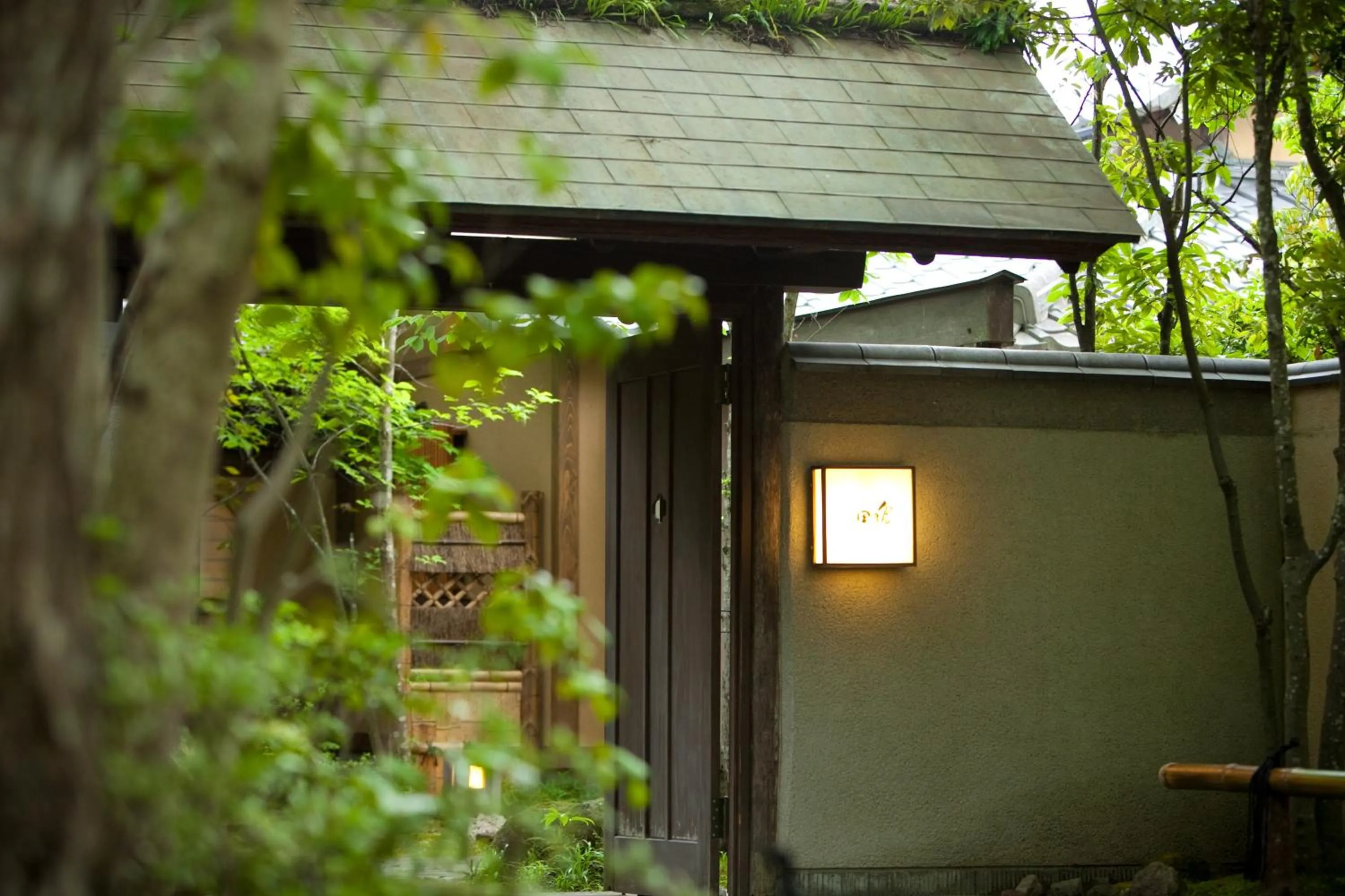 Facade/entrance in Ryotei Tanokura