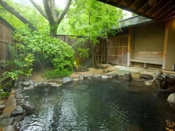 Hot Spring Bath in Ryotei Tanokura
