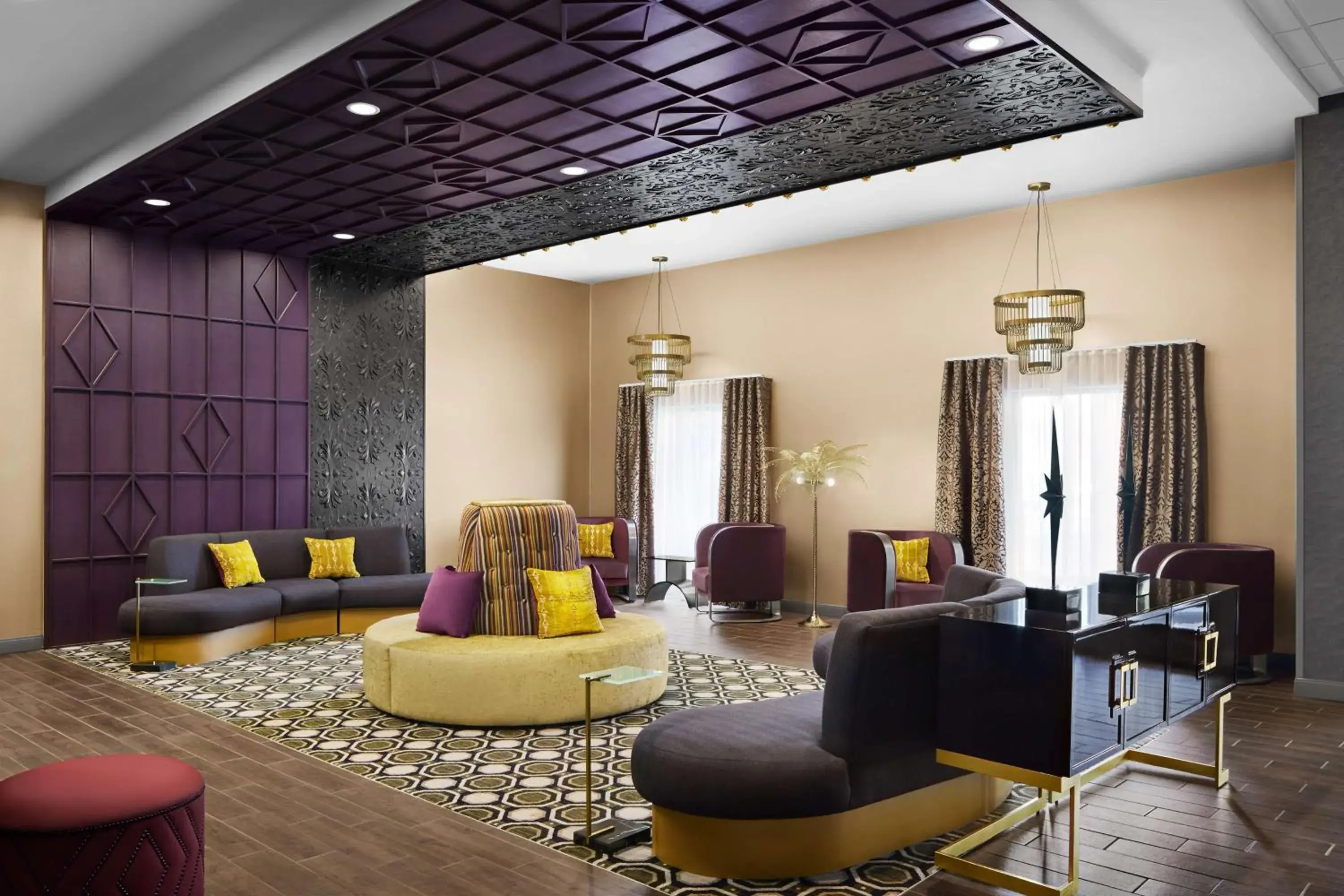 Lobby or reception in Hampton Inn & Suites Charlotte Steele Creek Road, NC Lobby or reception in Hampton Inn & Suites Charlotte Steele Creek Road, NC