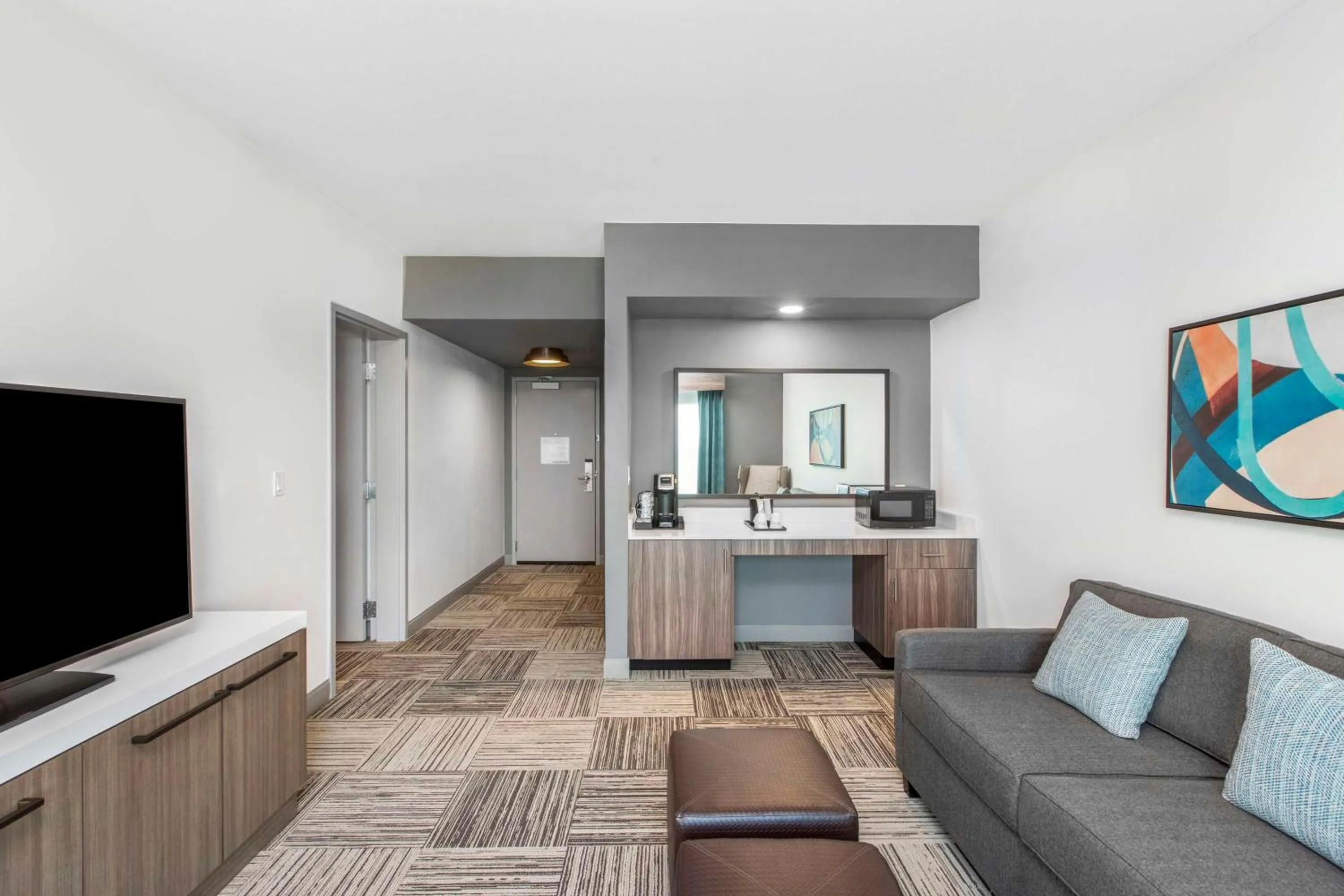 Living room in Hilton Garden Inn Harlingen Convention Center, Tx