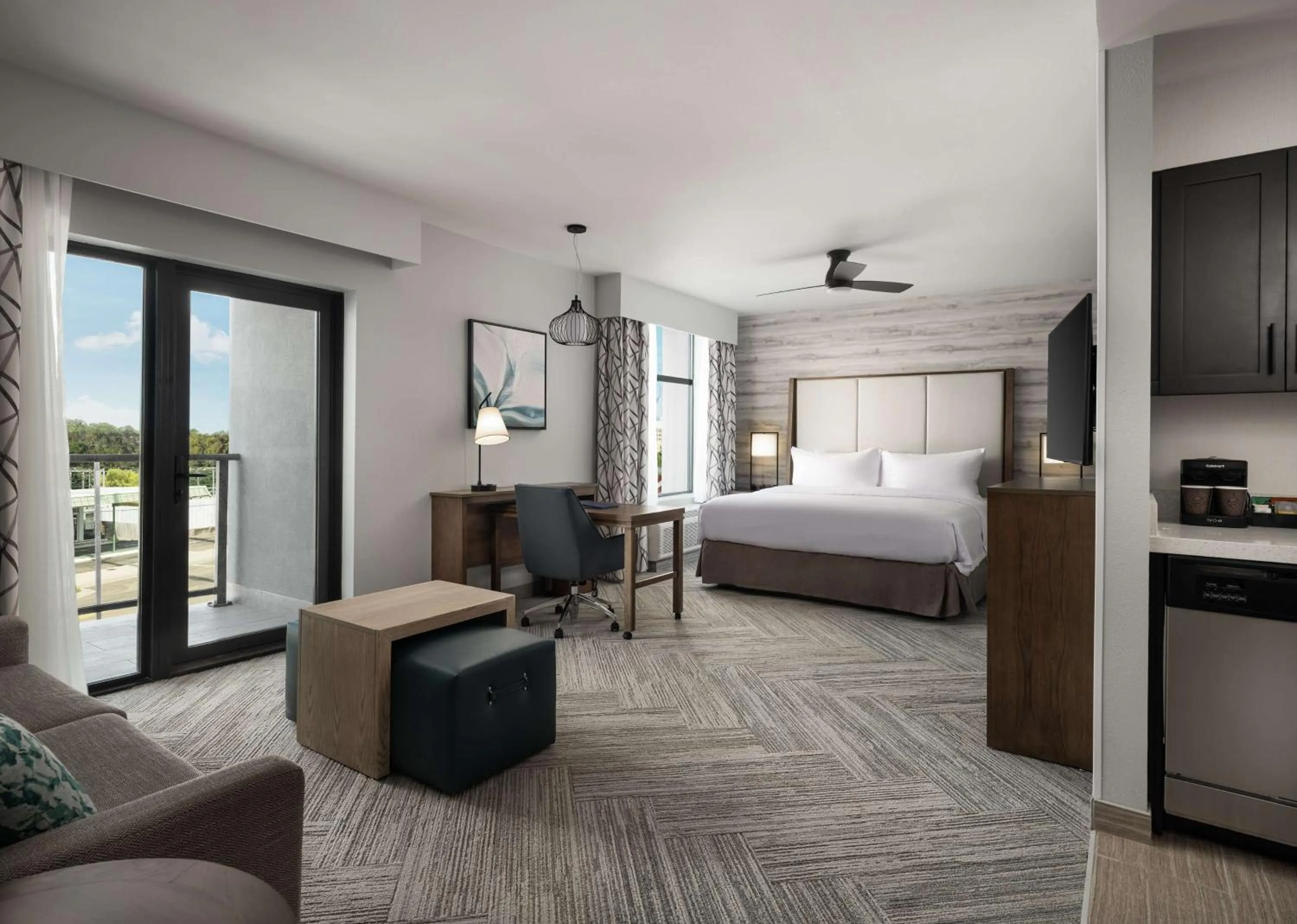 Bedroom, Bed in Homewood Suites By Hilton Jackson Fondren Medical District