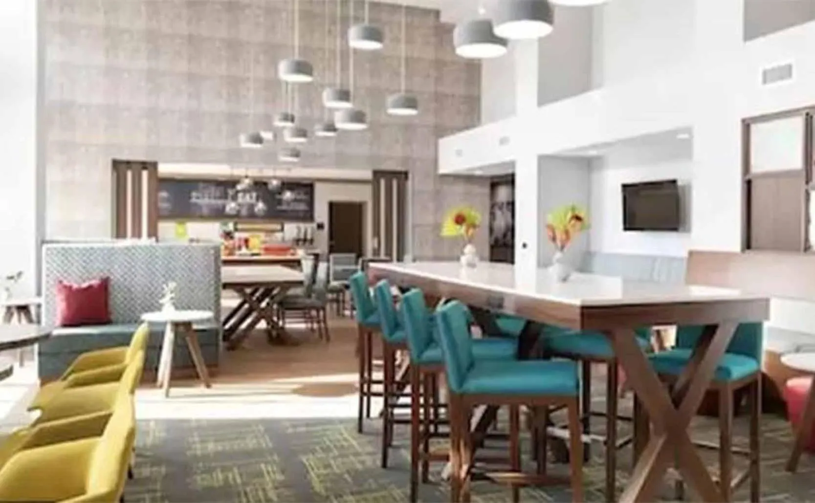 Lobby or reception in Hampton Inn Monahans, Tx