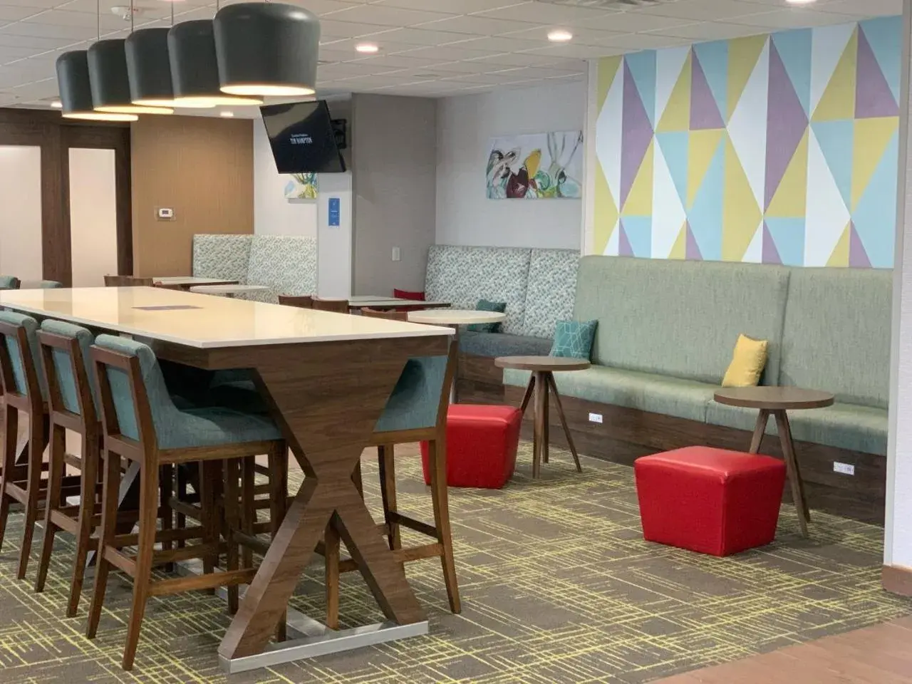 Lobby or reception in Hampton Inn Monahans, Tx Lobby or reception in Hampton Inn Monahans, Tx