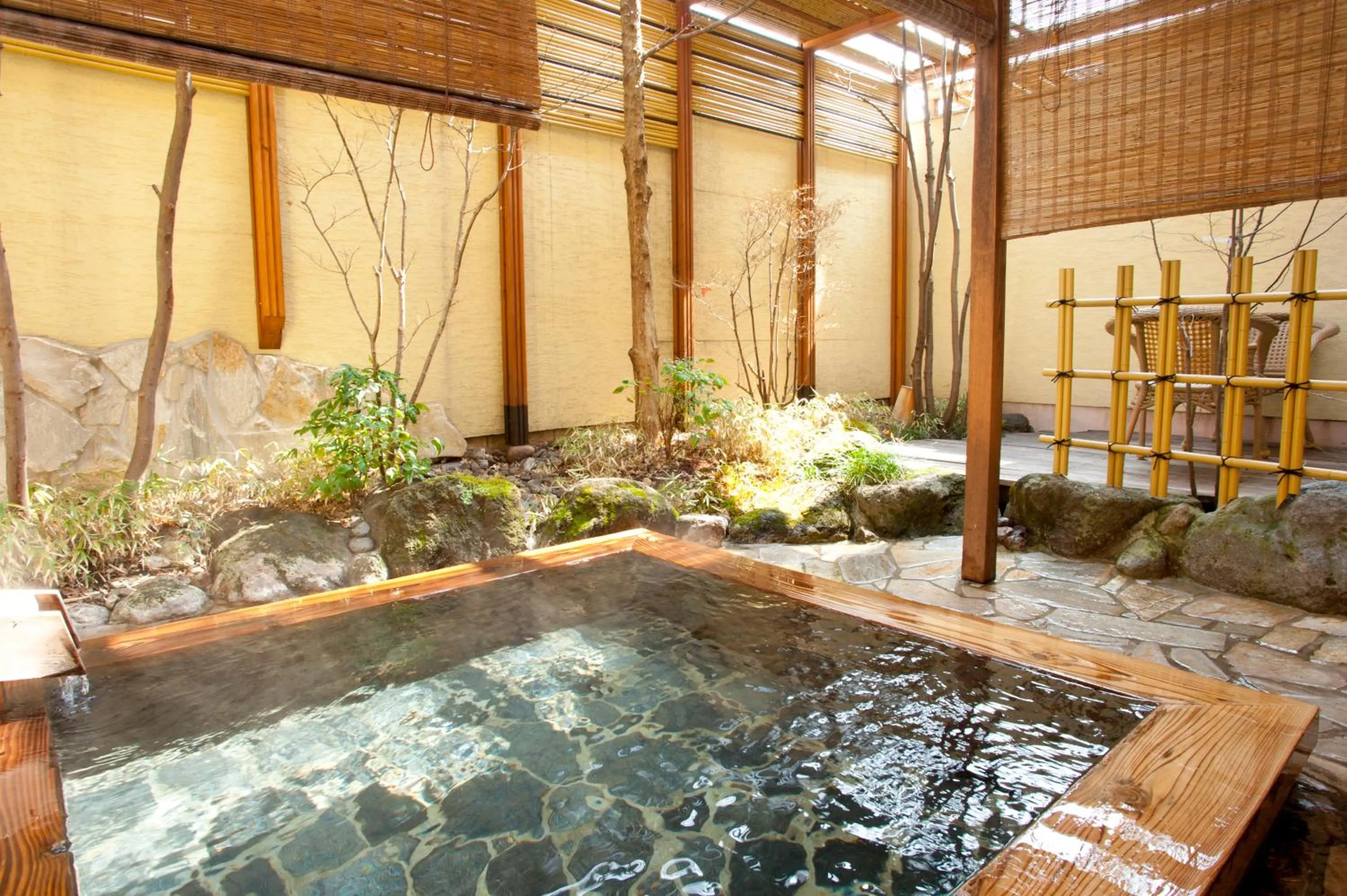 Bathroom in Kutsurogi-no-Yado Nanakawa
