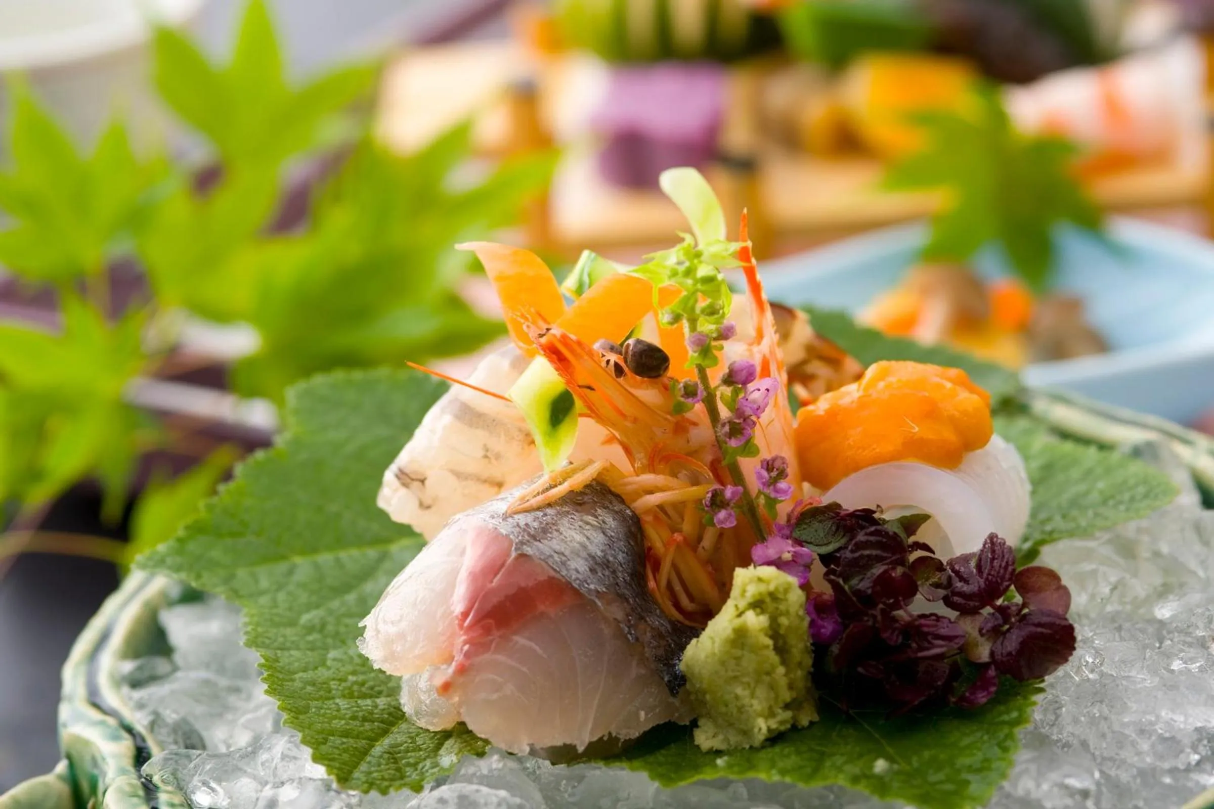 Dinner in Kutsurogi-no-Yado Nanakawa