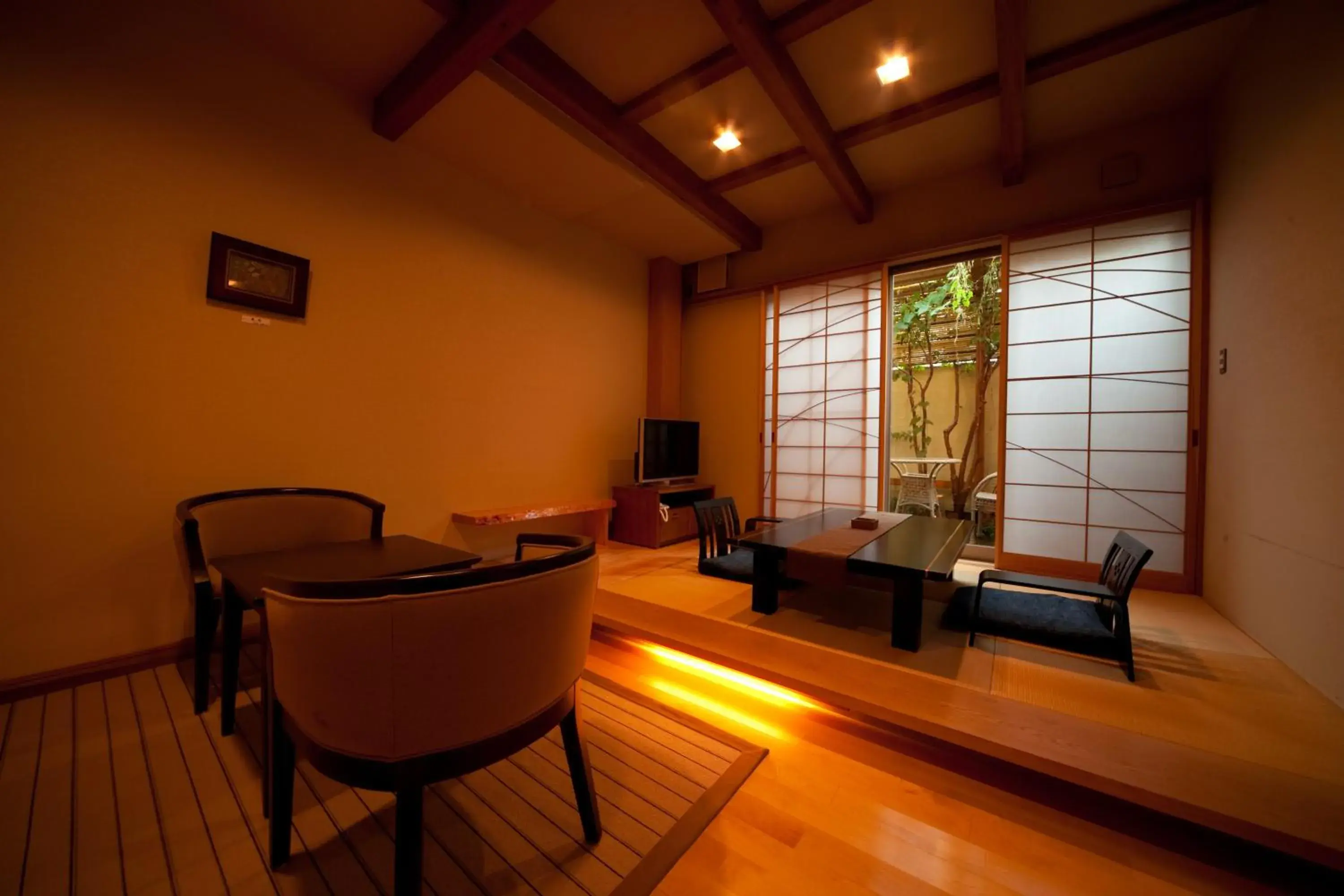 Living room in Kutsurogi-no-Yado Nanakawa Living room in Kutsurogi-no-Yado Nanakawa