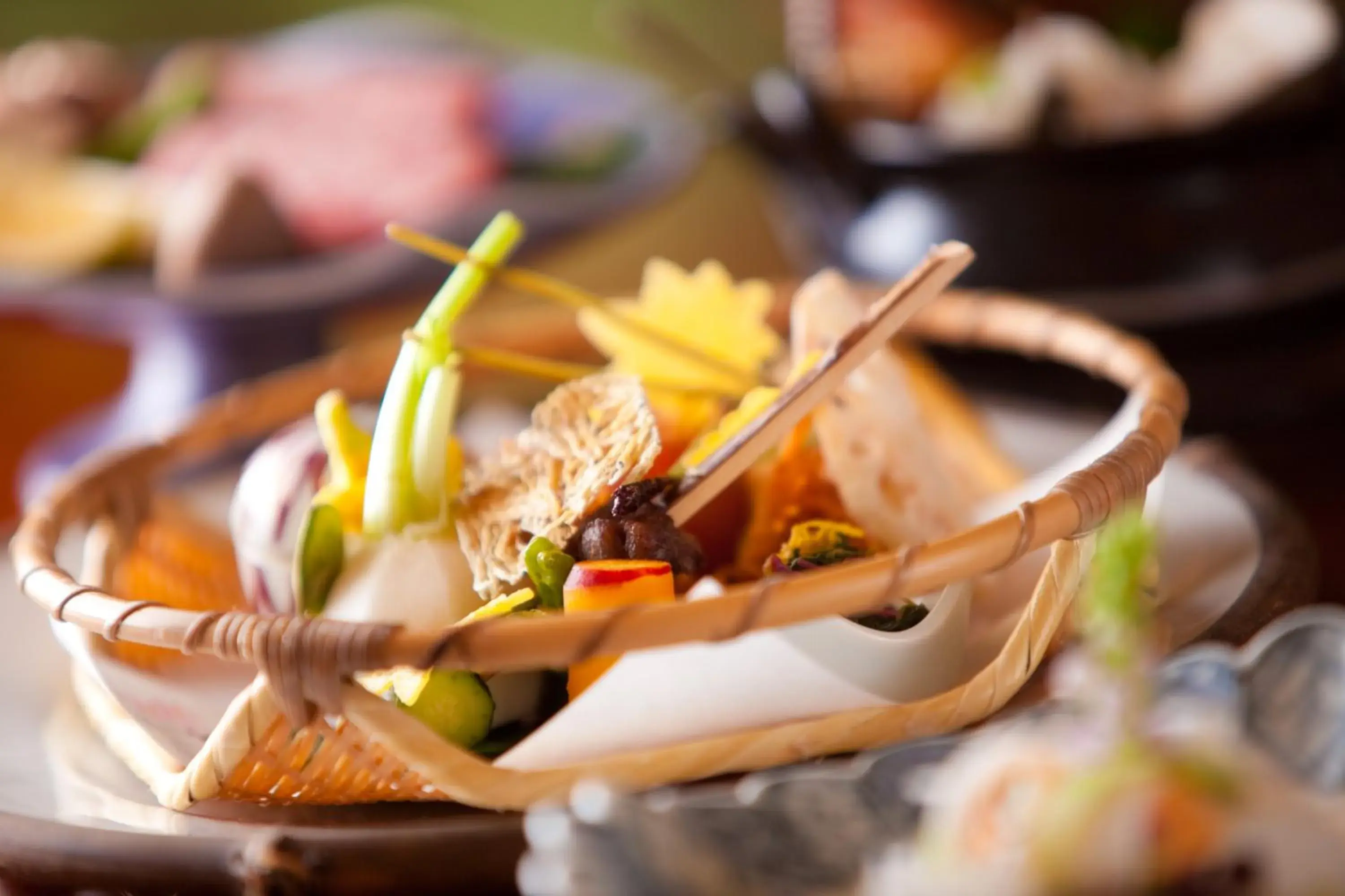 Food close-up in Kutsurogi-no-Yado Nanakawa Food close-up in Kutsurogi-no-Yado Nanakawa