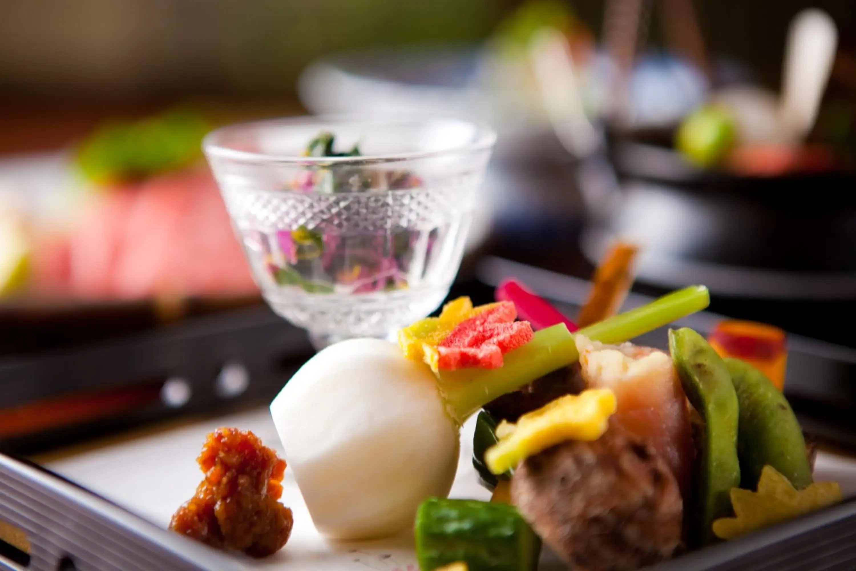 Food close-up in Kutsurogi-no-Yado Nanakawa Food close-up in Kutsurogi-no-Yado Nanakawa