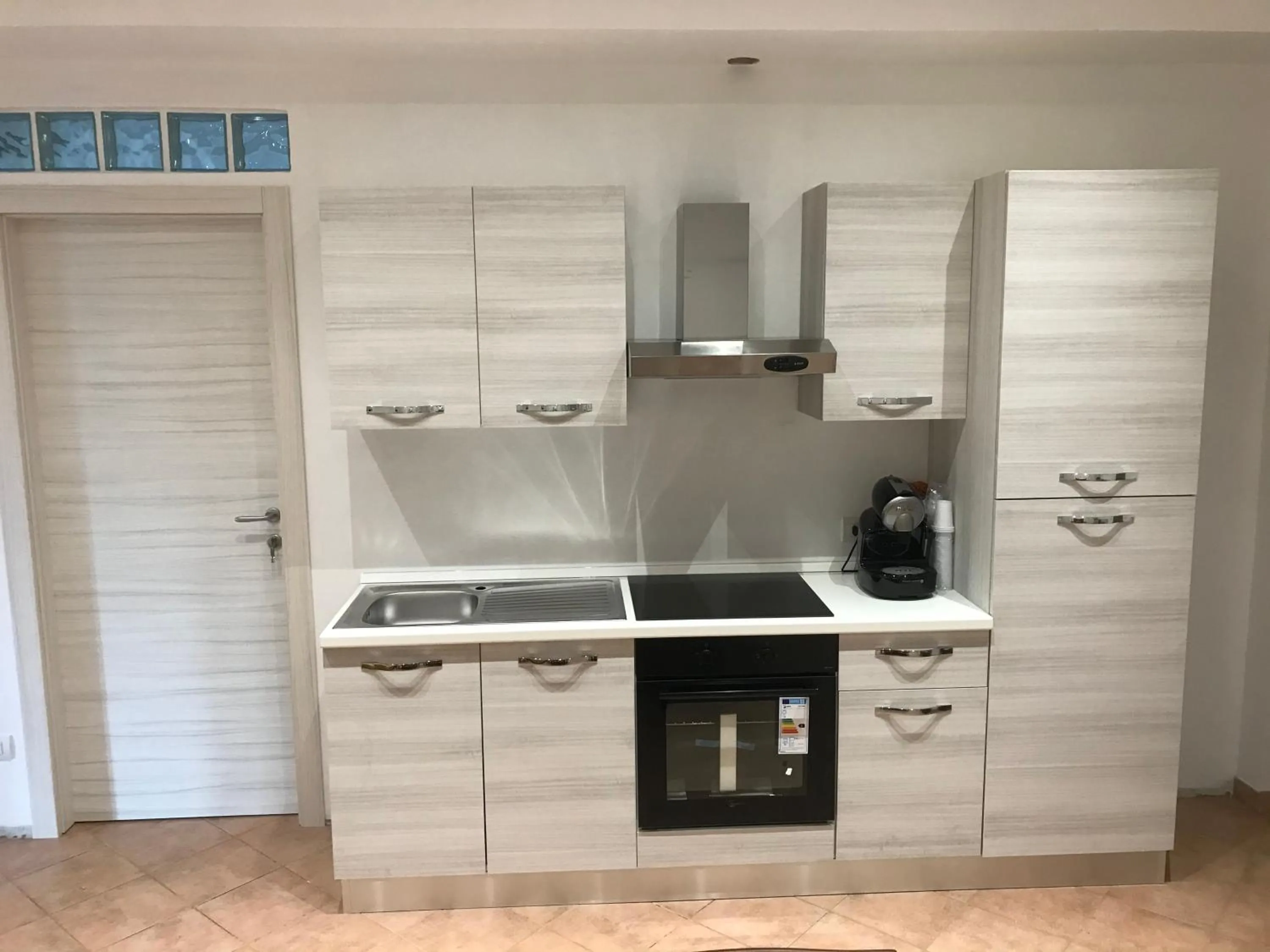 Communal kitchen in B&B Giulia