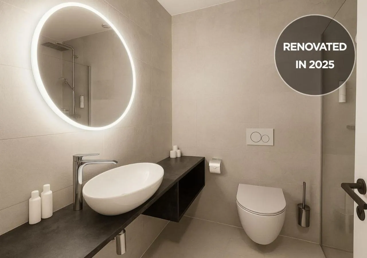 Bathroom in Grand Hotel et Centre Thermal d'Yverdon-les-Bains