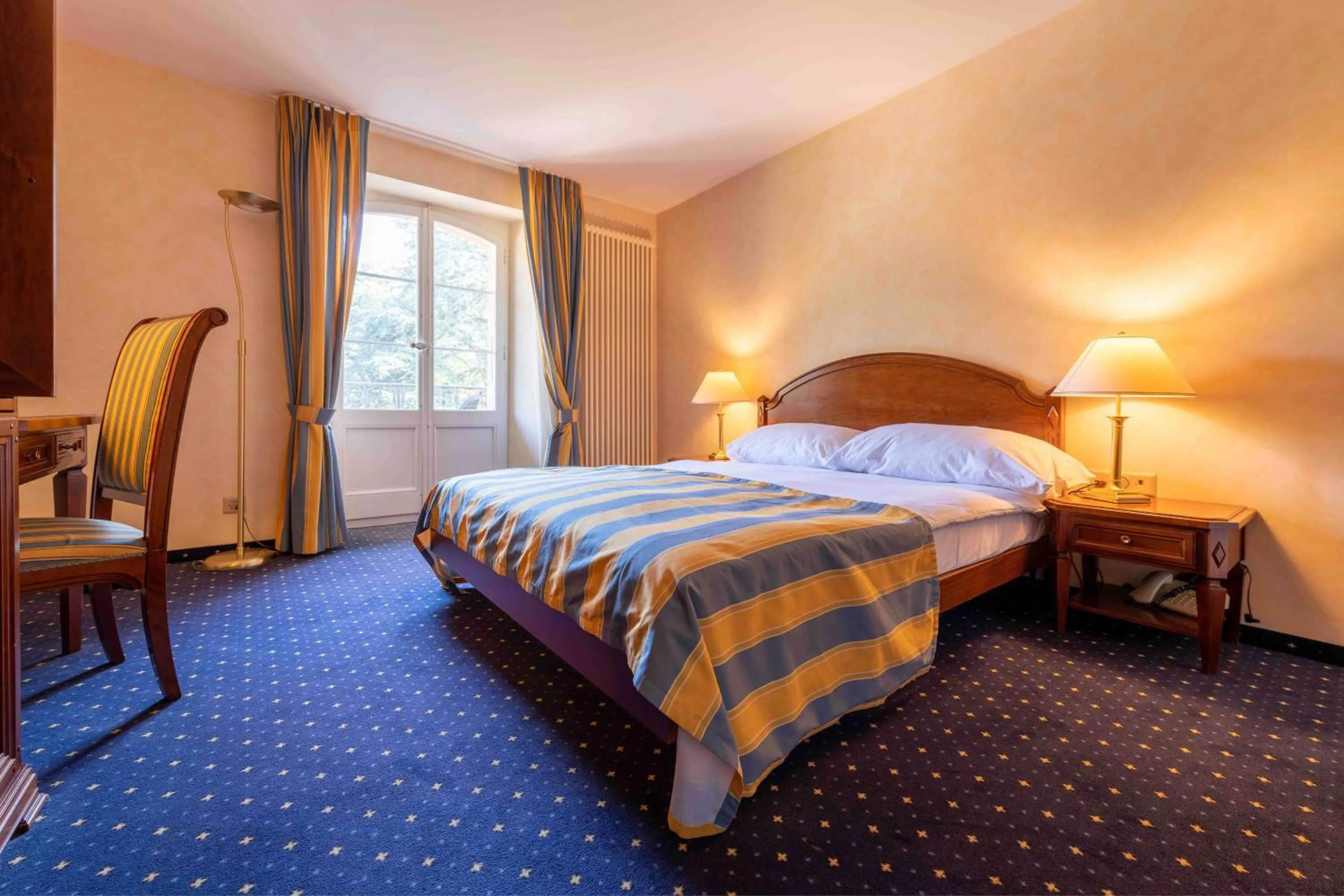 Photo of the whole room, Bed in Grand Hotel et Centre Thermal d'Yverdon-les-Bains